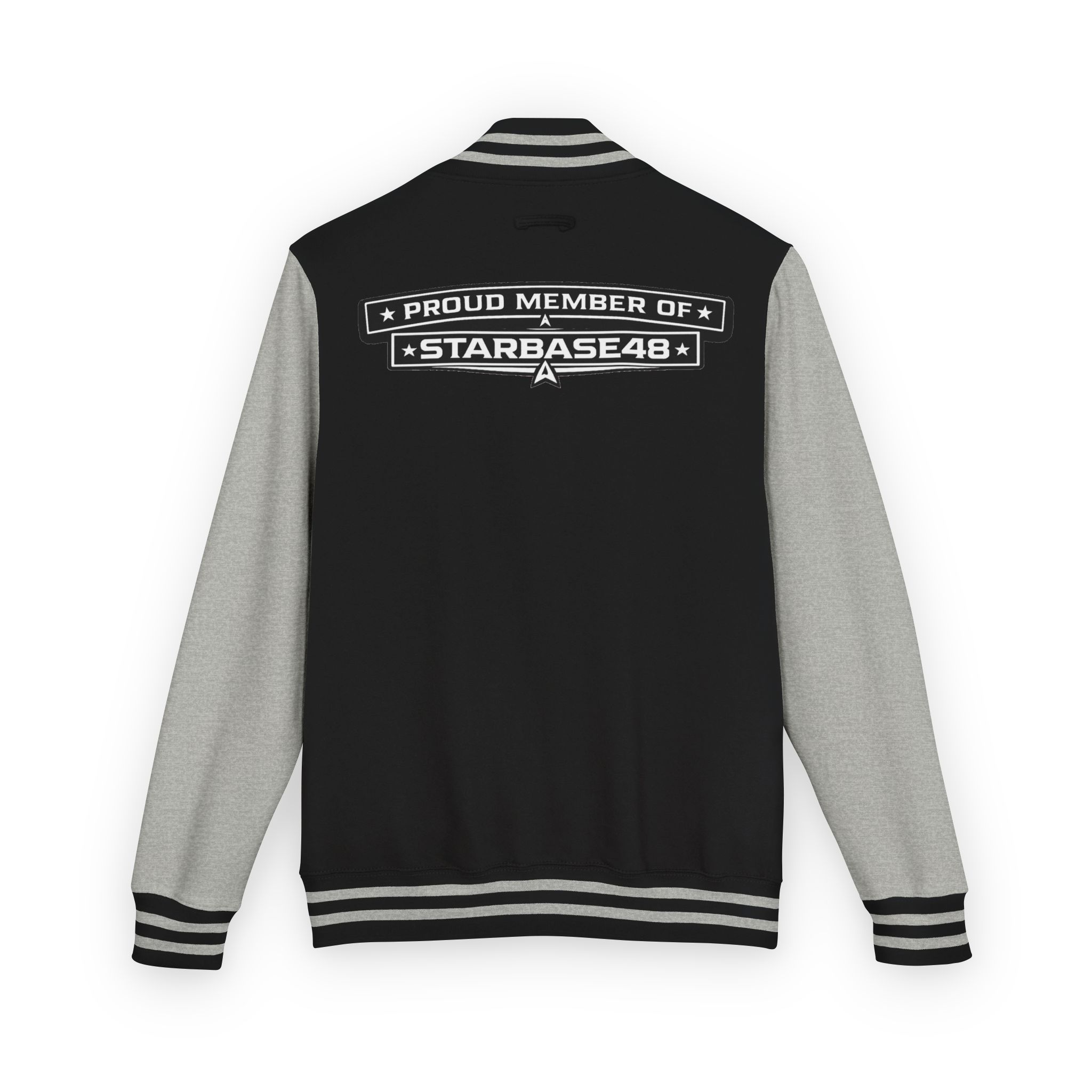 Letterman Jacket — "Proud Member of STARBASE48" Varsity Jacket - Image 26