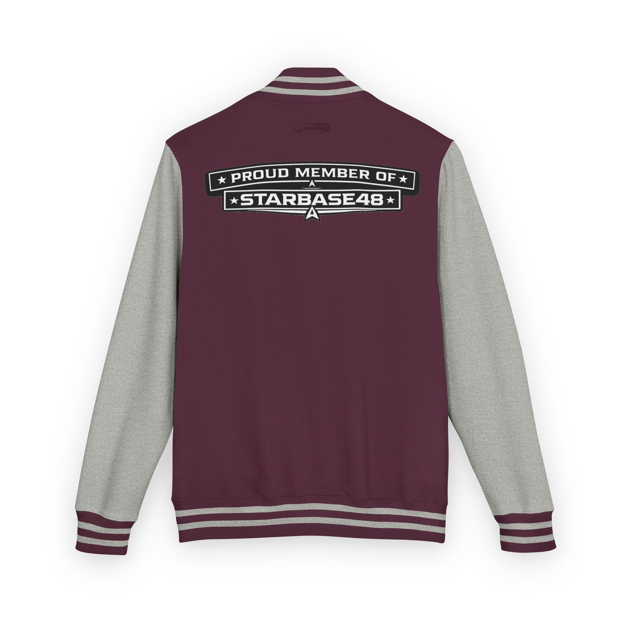 Letterman Jacket — "Proud Member of STARBASE48" Varsity Jacket - Image 42