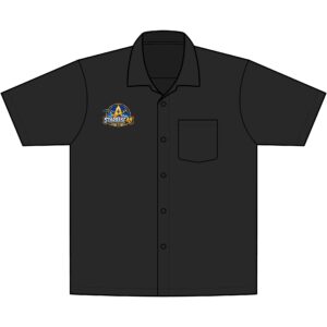 Men's Easy-Care Camp Shirt – Wrinkle-Resistant Short-Sleeve Shirt for Travel & Casual Wear