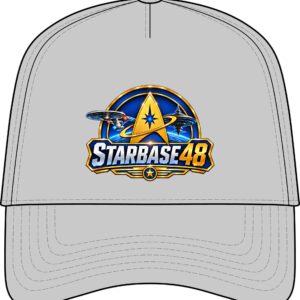 Starbase 48 Snapback Hat – Embroidered Space Fleet Logo Cap