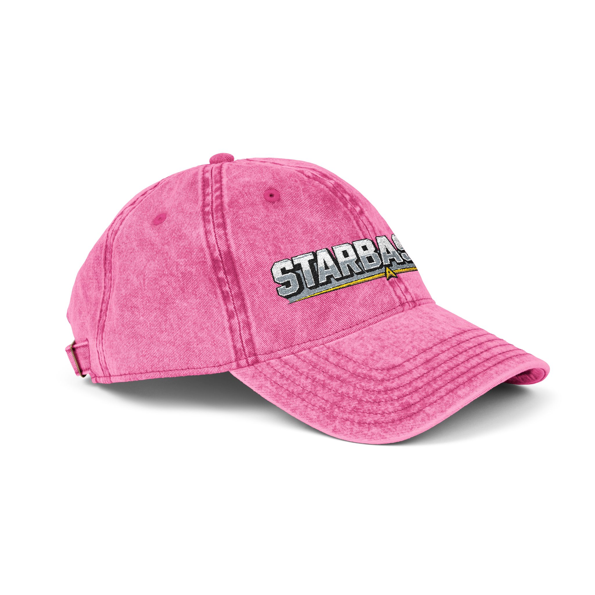 Vintage Embroidered Cap — STARBASE 48 Retro Washed Baseball Hat - Image 14