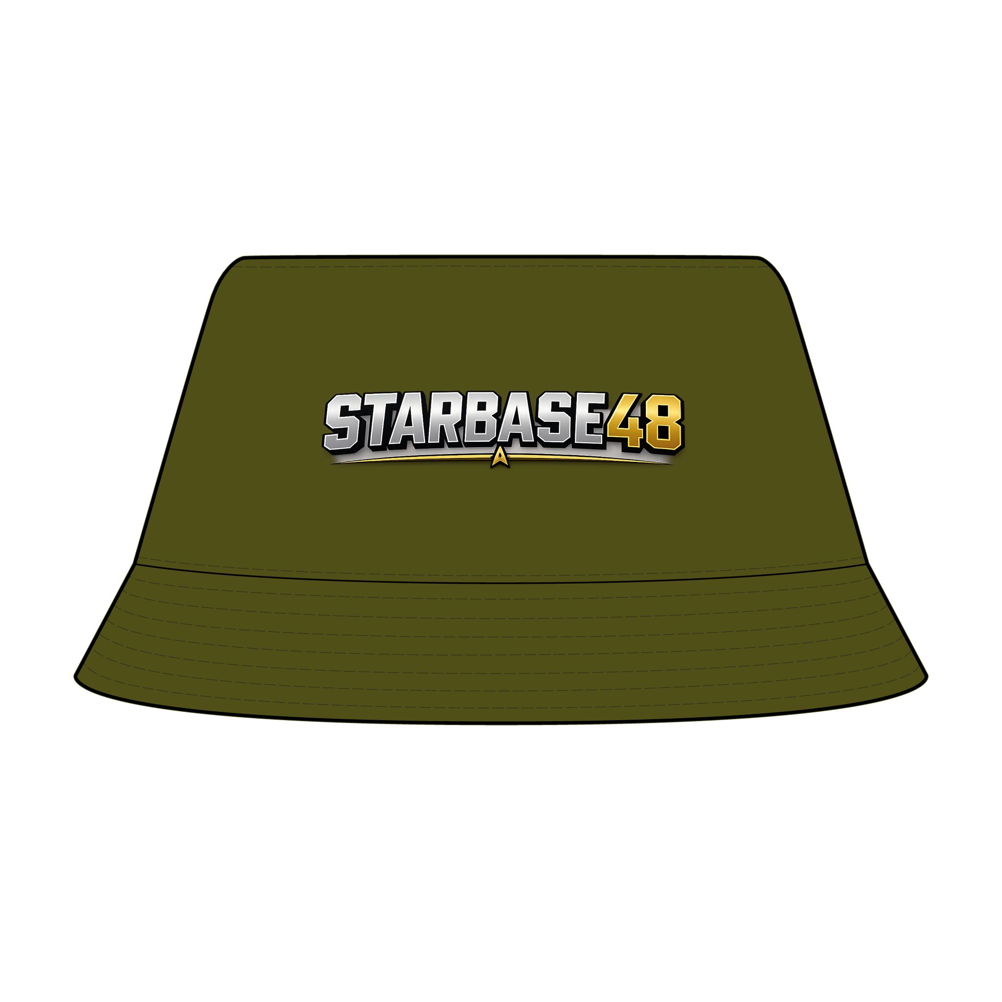 Starbase48 Logo Bucket Hat — Sustainable Recycled Fabric Sun Hat