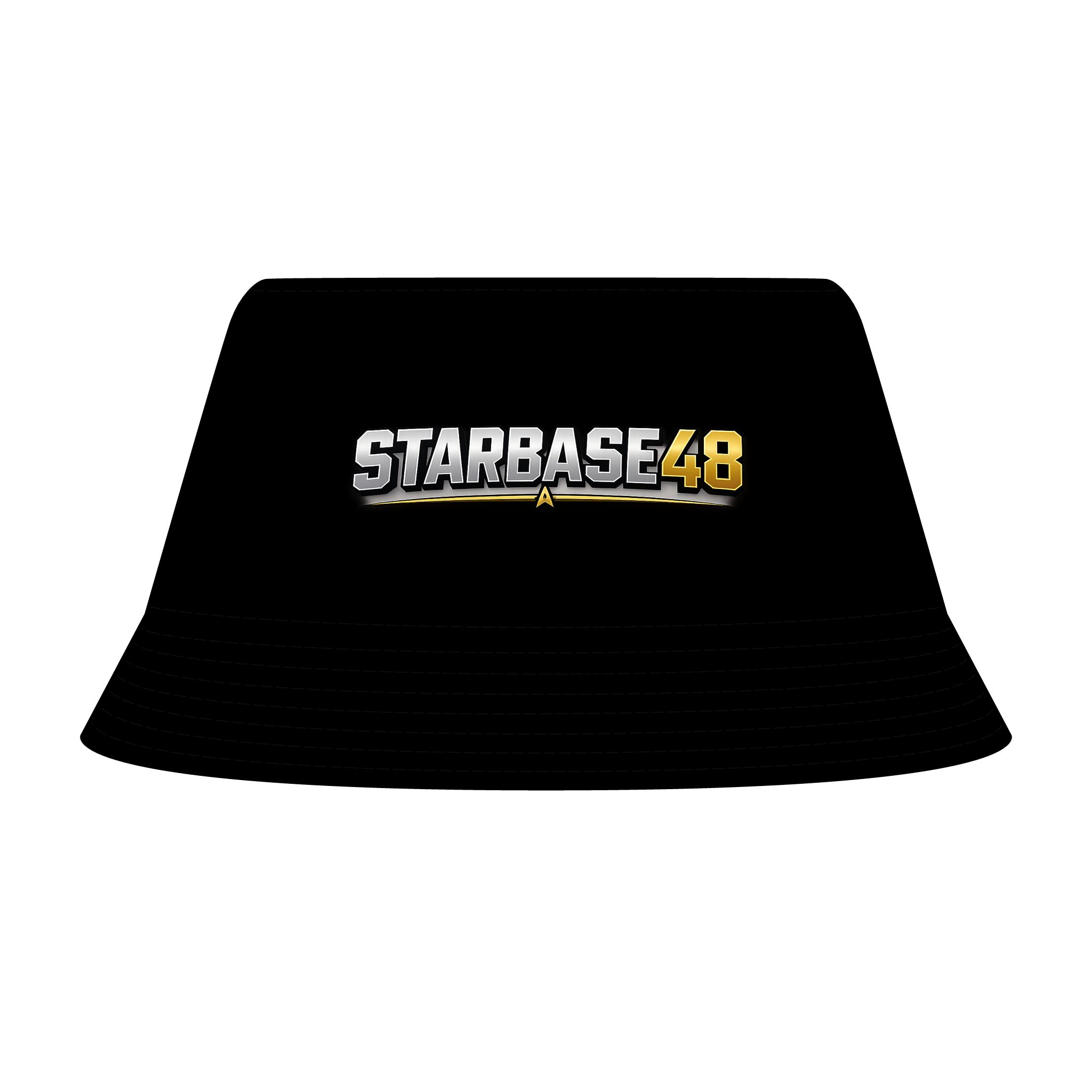 Starbase48 Logo Bucket Hat — Sustainable Recycled Fabric Sun Hat - Image 3