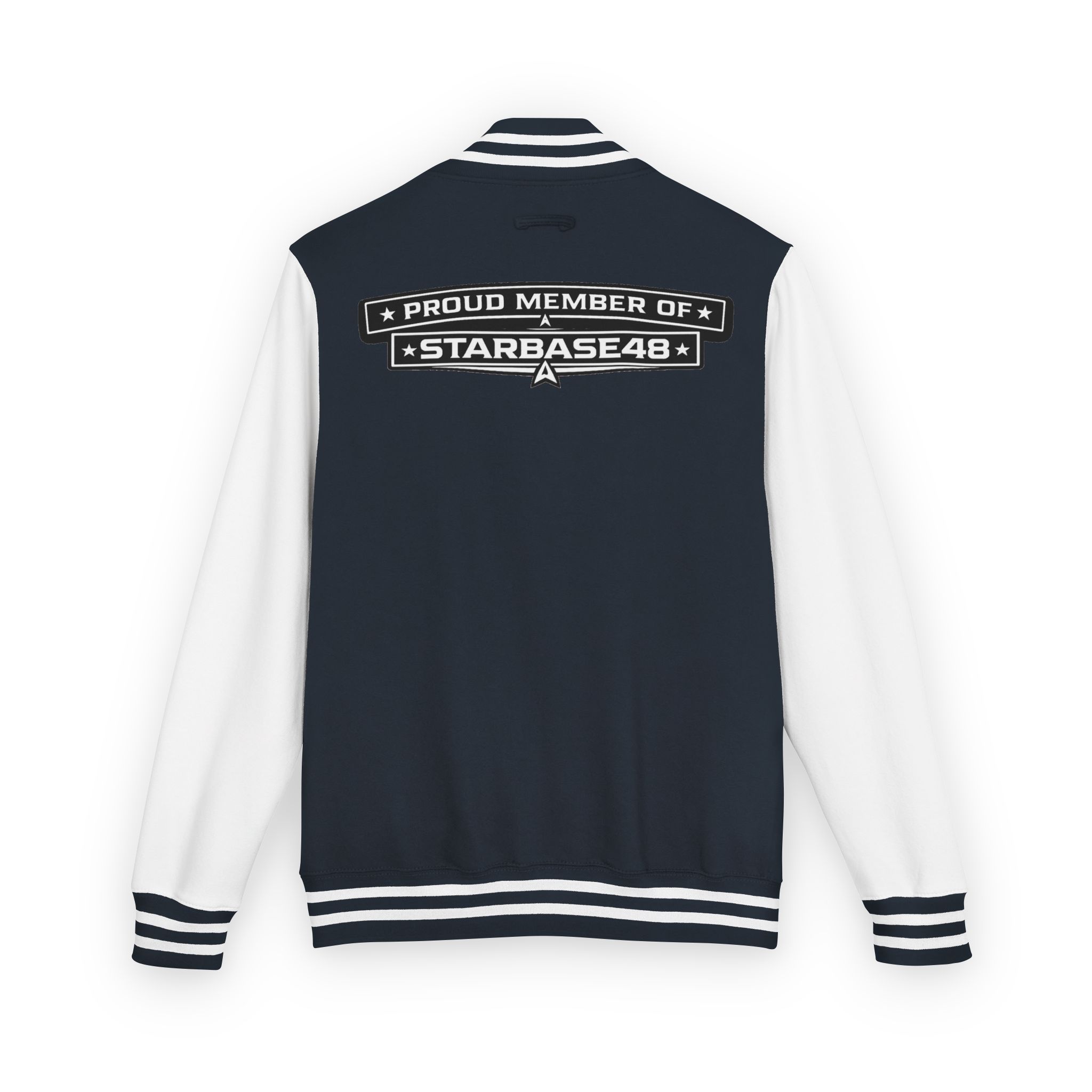 Letterman Jacket — "Proud Member of STARBASE48" Varsity Jacket - Image 38