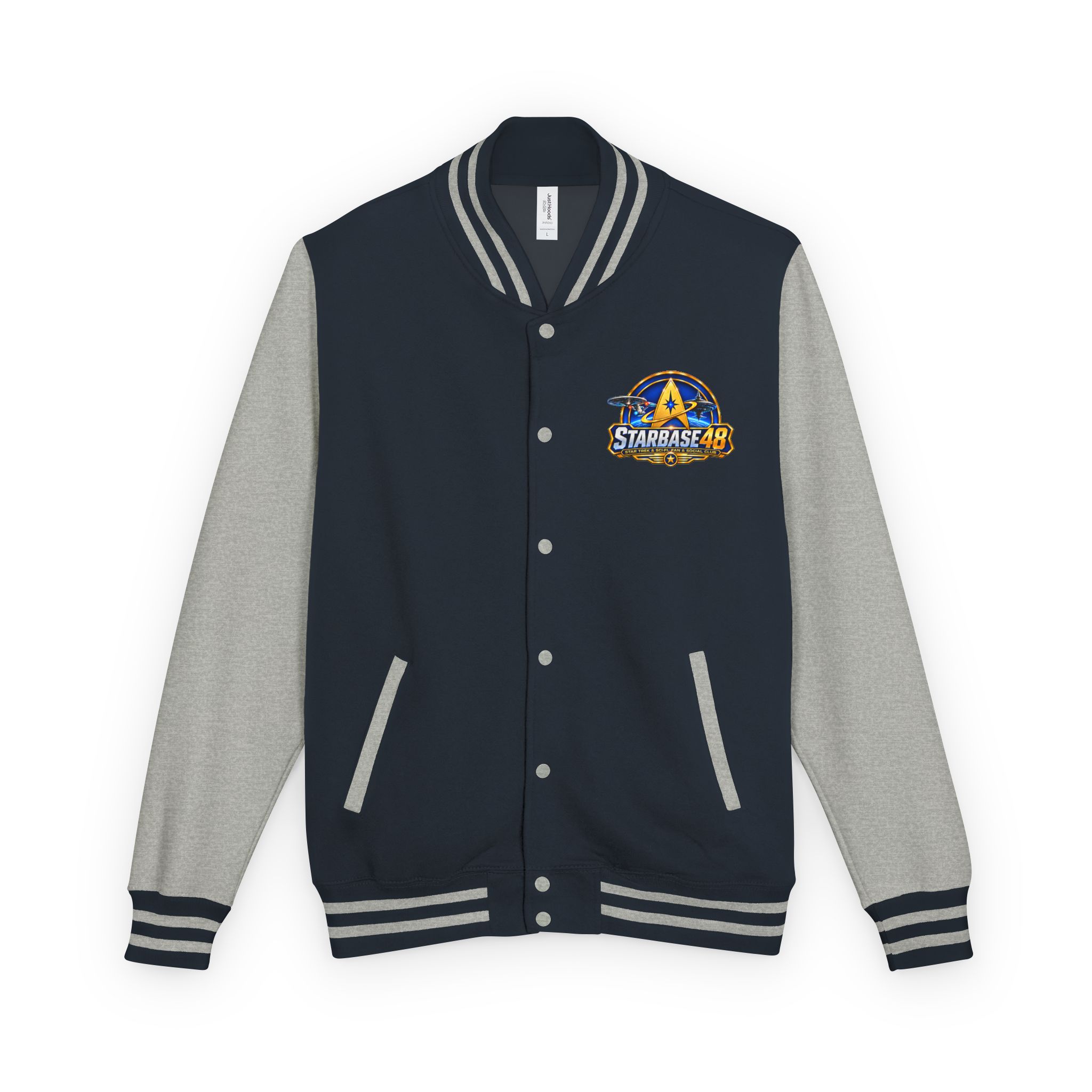 Letterman Jacket — "Proud Member of STARBASE48" Varsity Jacket