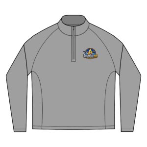 Men's 365 Quarter‑Zip Pullover — Small Crest Logo Performance Jacket