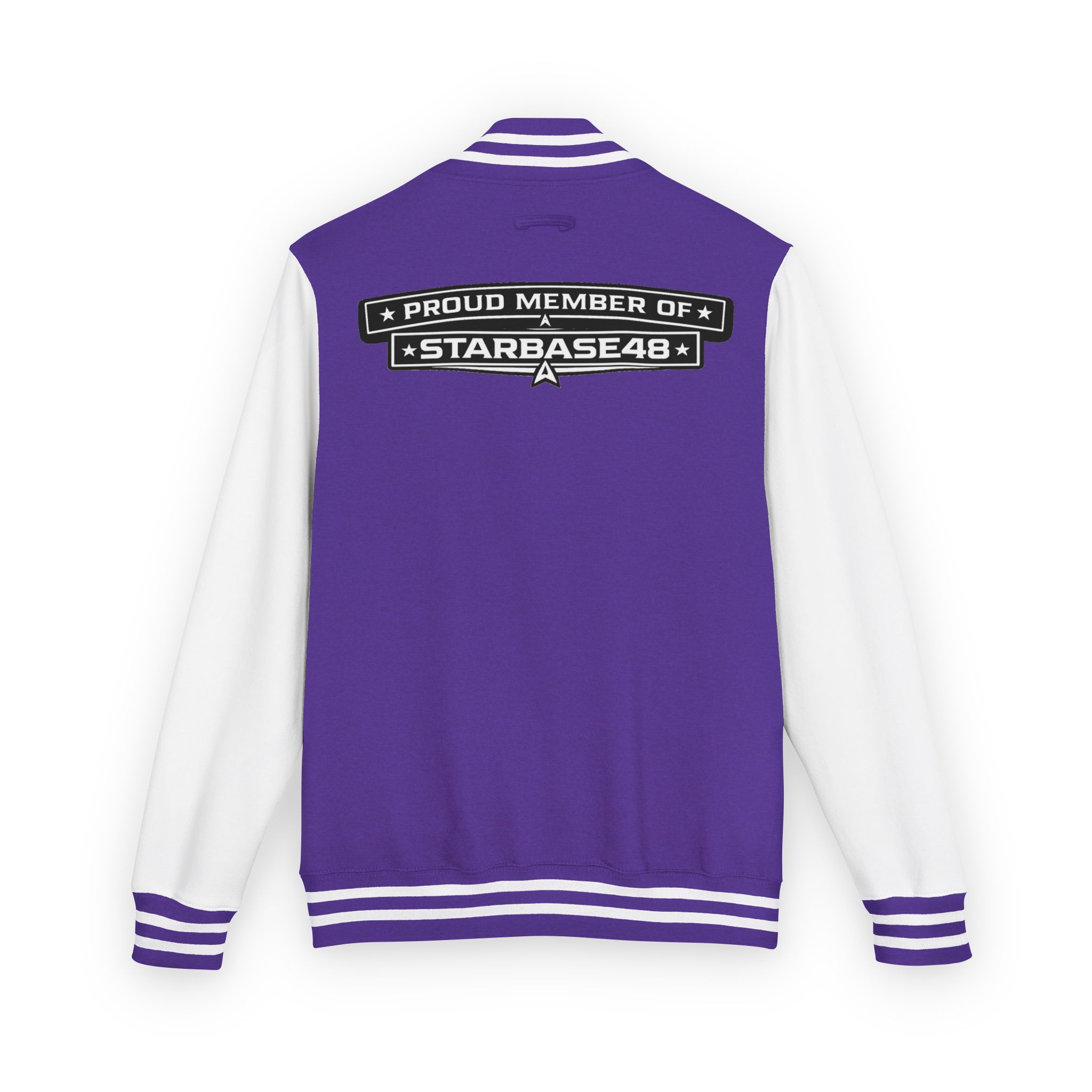 Letterman Jacket — "Proud Member of STARBASE48" Varsity Jacket - Image 18