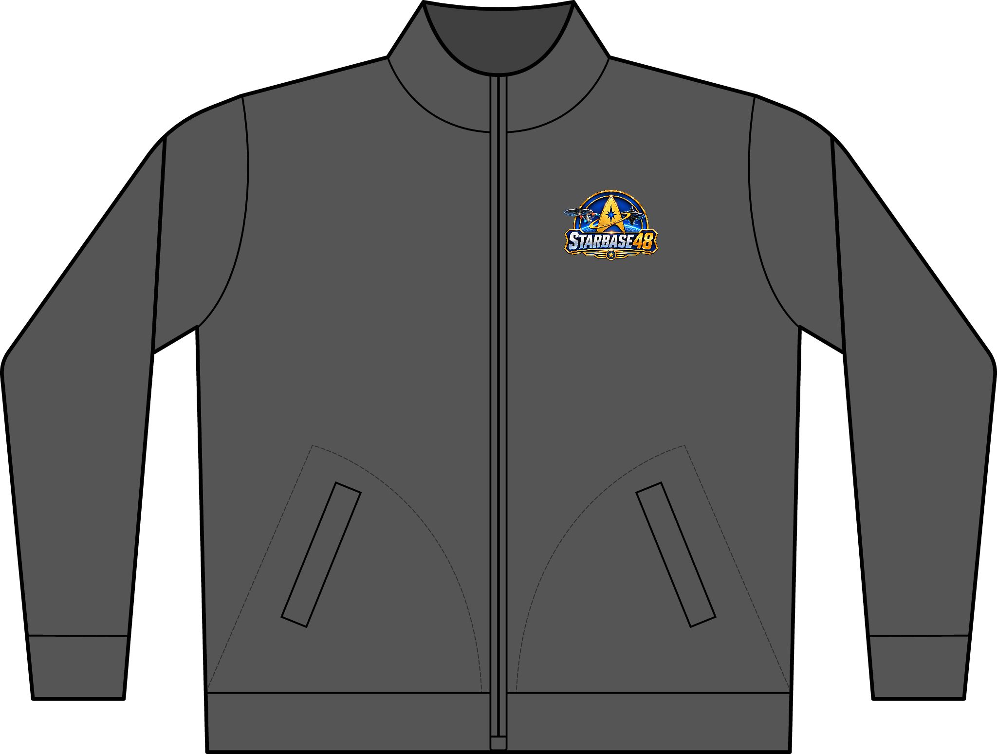 Embroidered Crest Full-Zip Jacket - Image 5