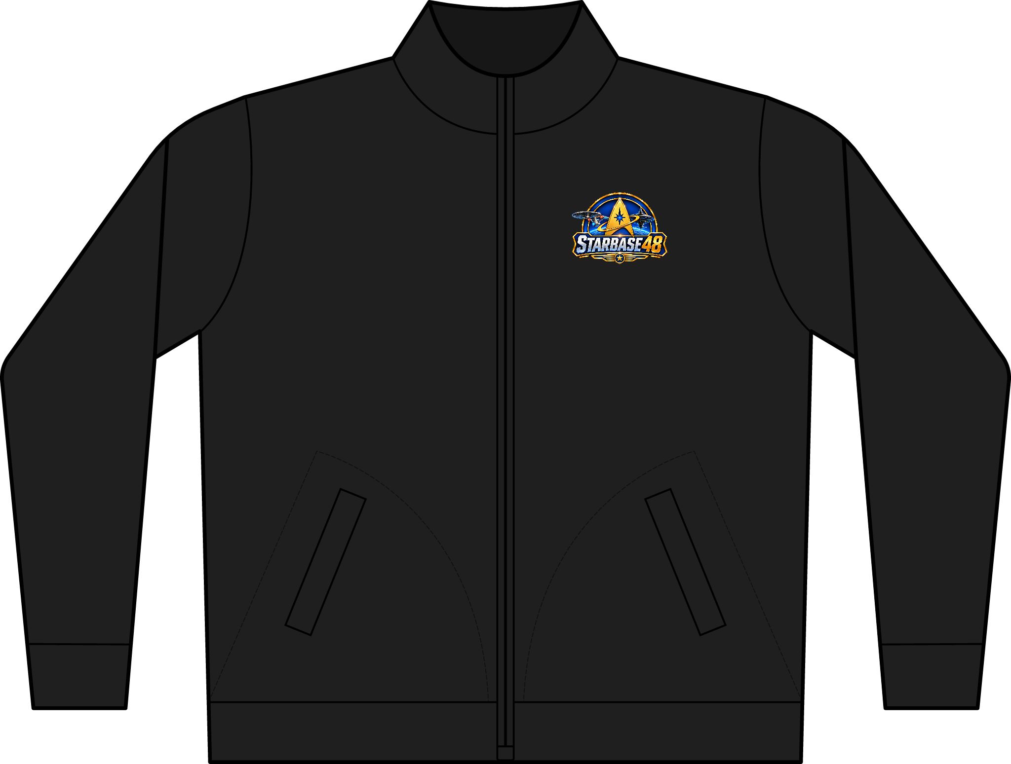 Embroidered Crest Full-Zip Jacket - Image 9