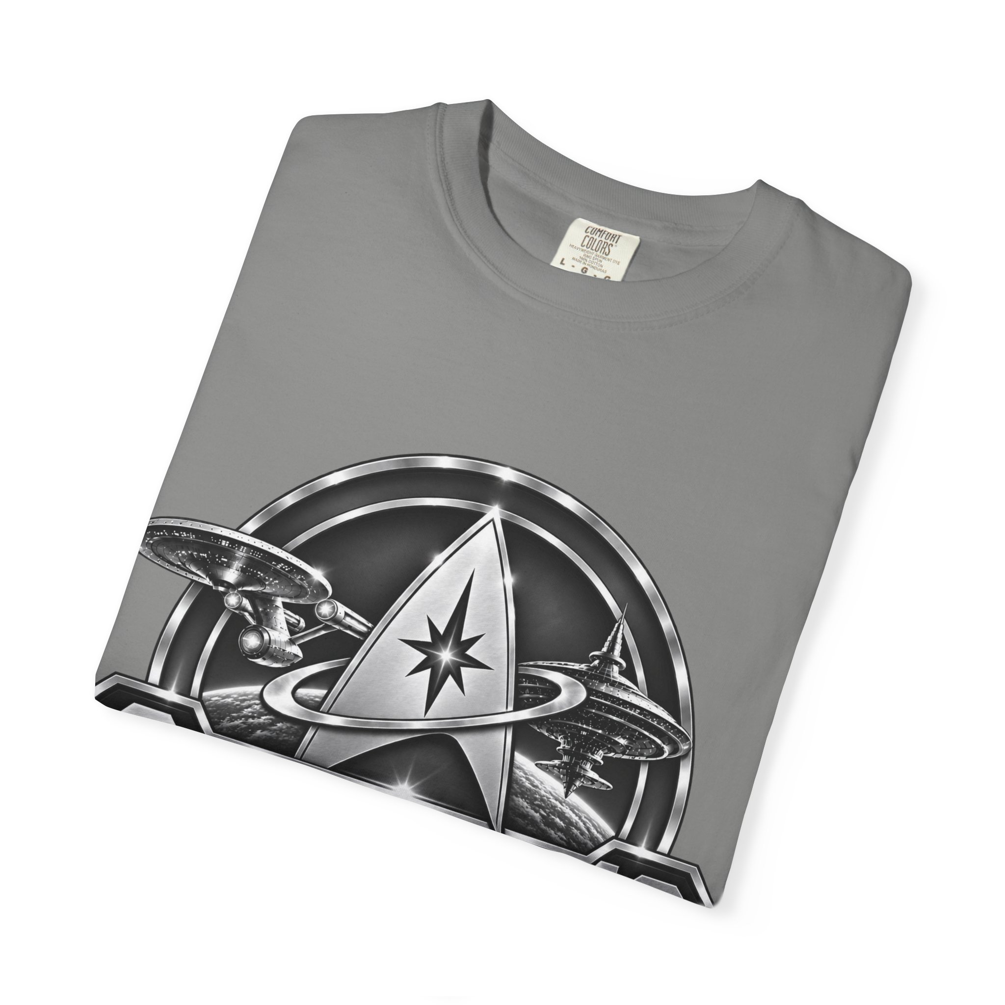 Starbase 48 Graphic T‑Shirt — Starfleet Space Logo Tee - Image 43
