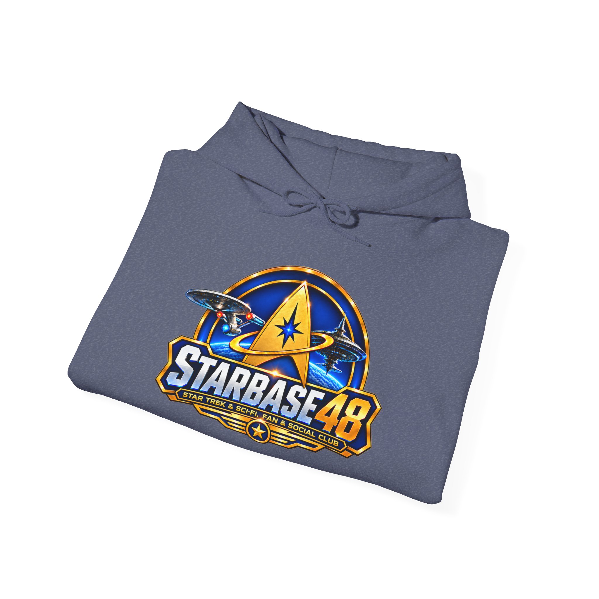Starbase 48 Logo Hoodie — Retro Space Gaming Sweatshirt - Image 52