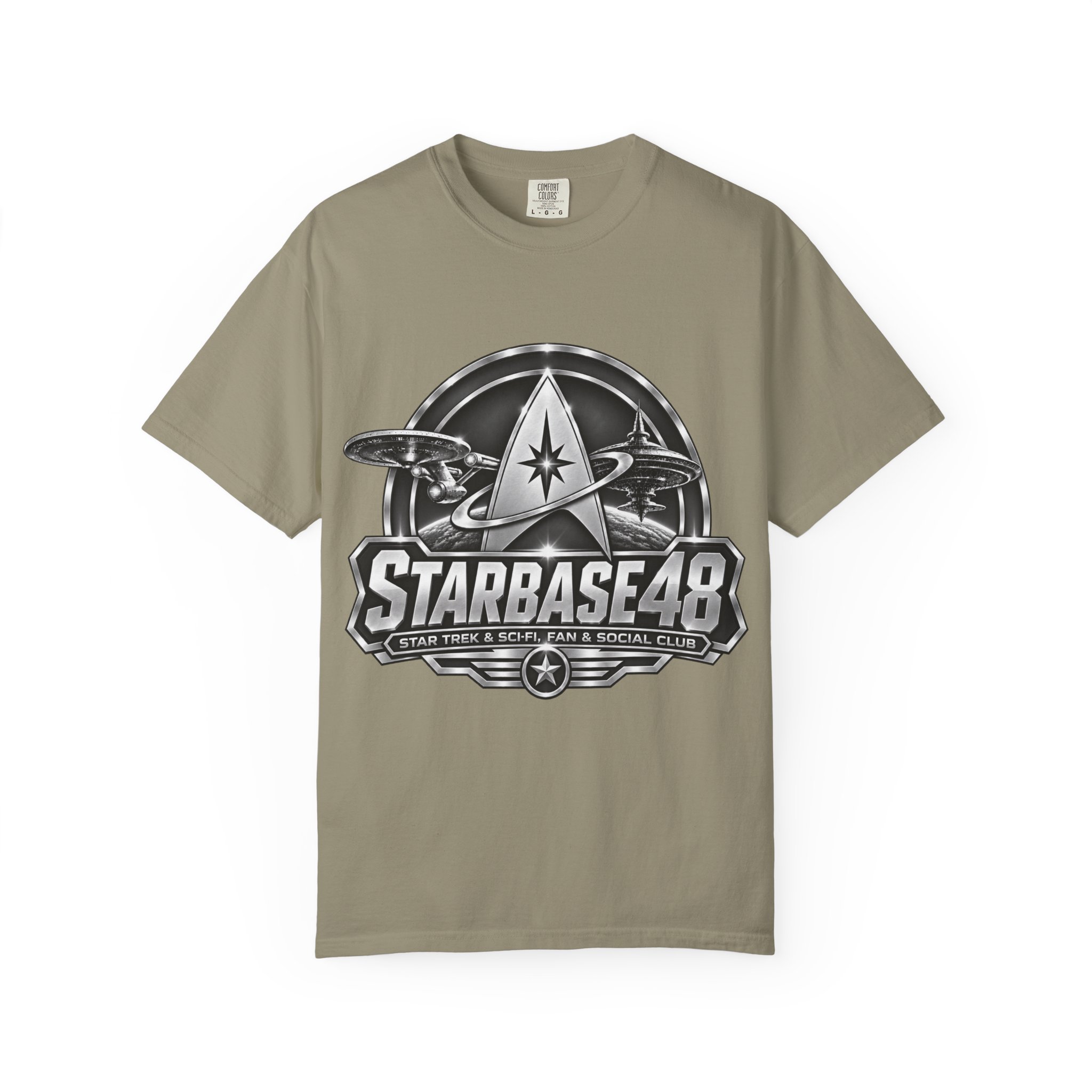 Starbase 48 Graphic T‑Shirt — Starfleet Space Logo Tee - Image 25