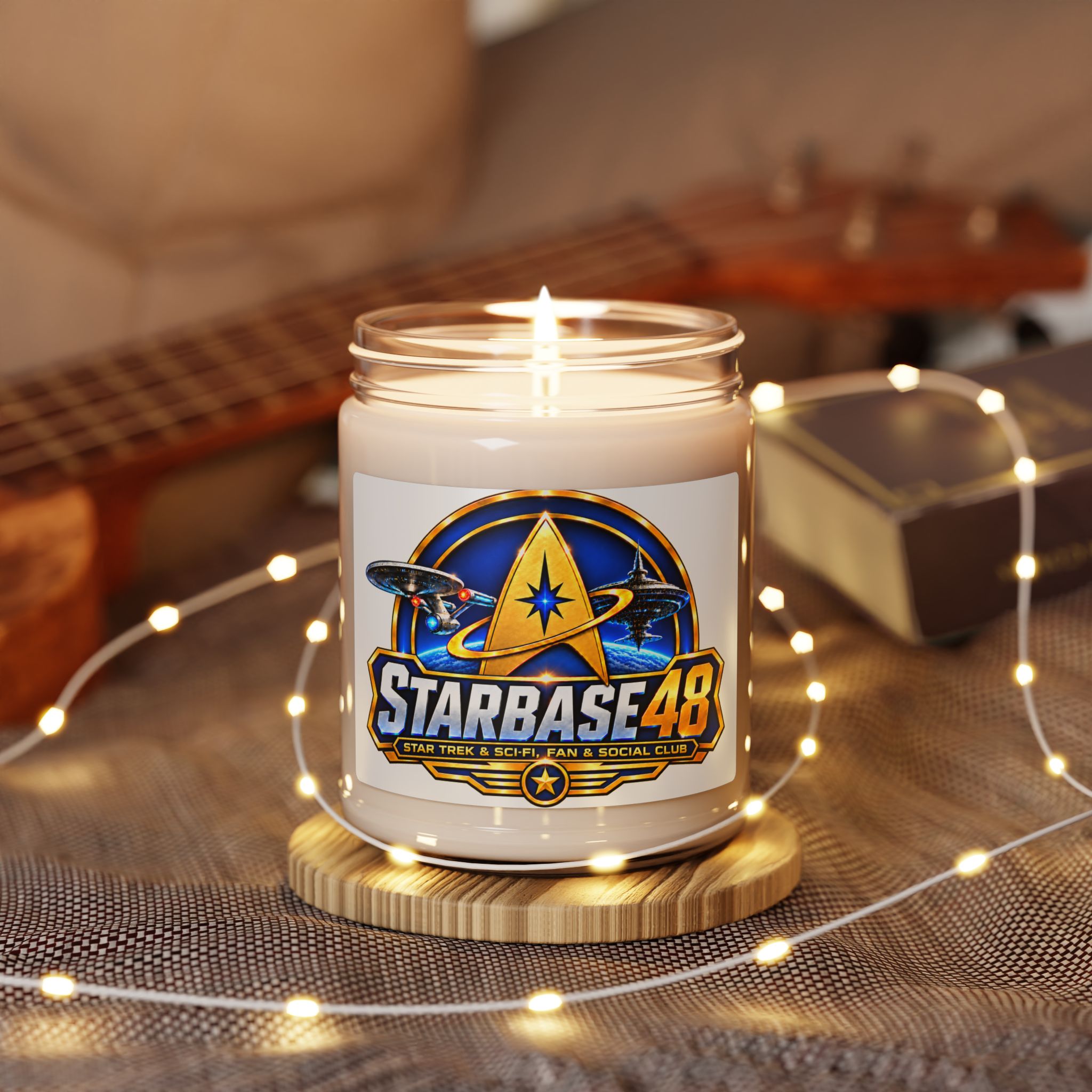 Starbase 48 Scented Soy Candle — Sci‑Fi Fan Candle (9 oz) - Image 31