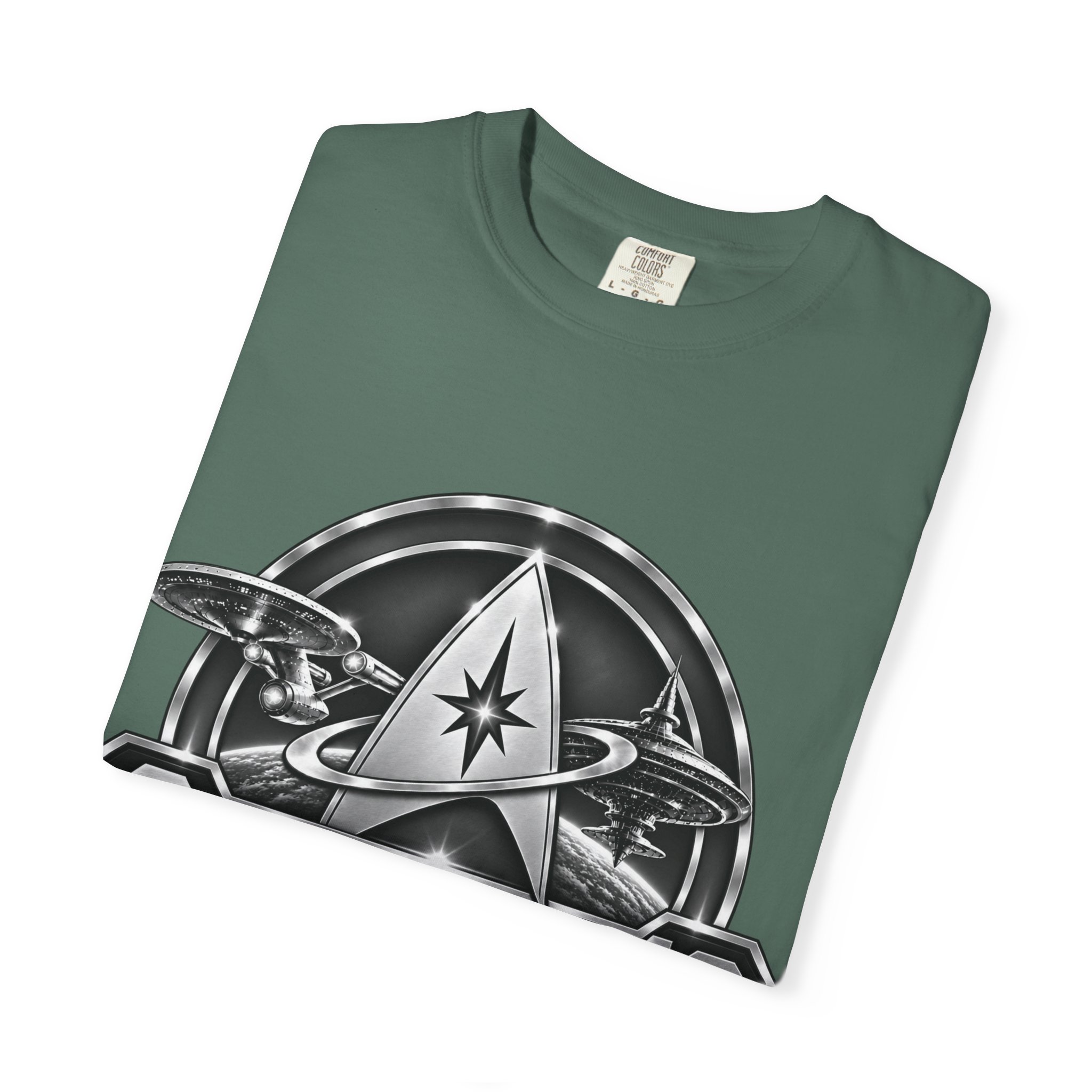 Starbase 48 Graphic T-Shirt — Retro Sci‑Fi Space Club Tee - Image 7
