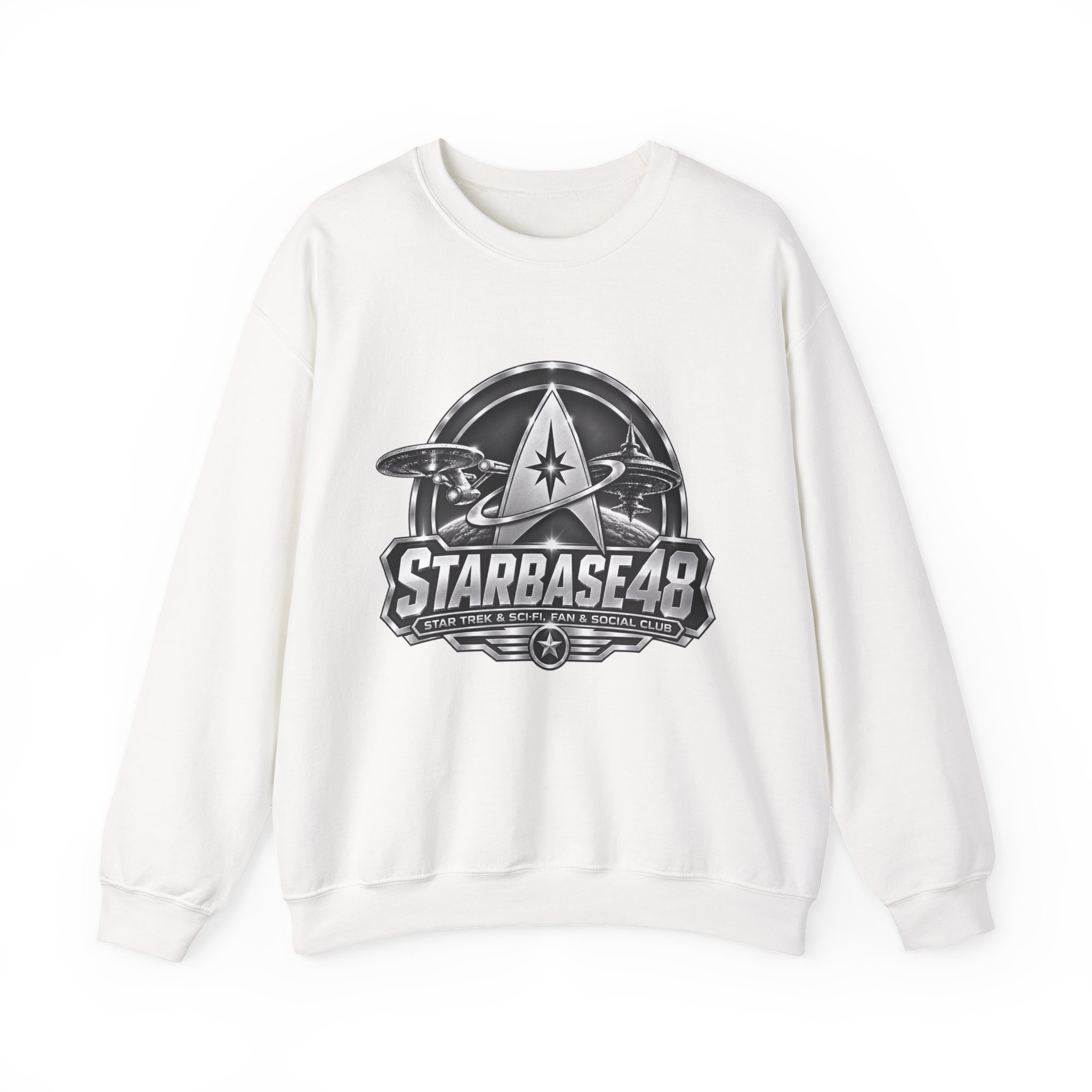 Starbase 48 Retro Space Logo Sweatshirt