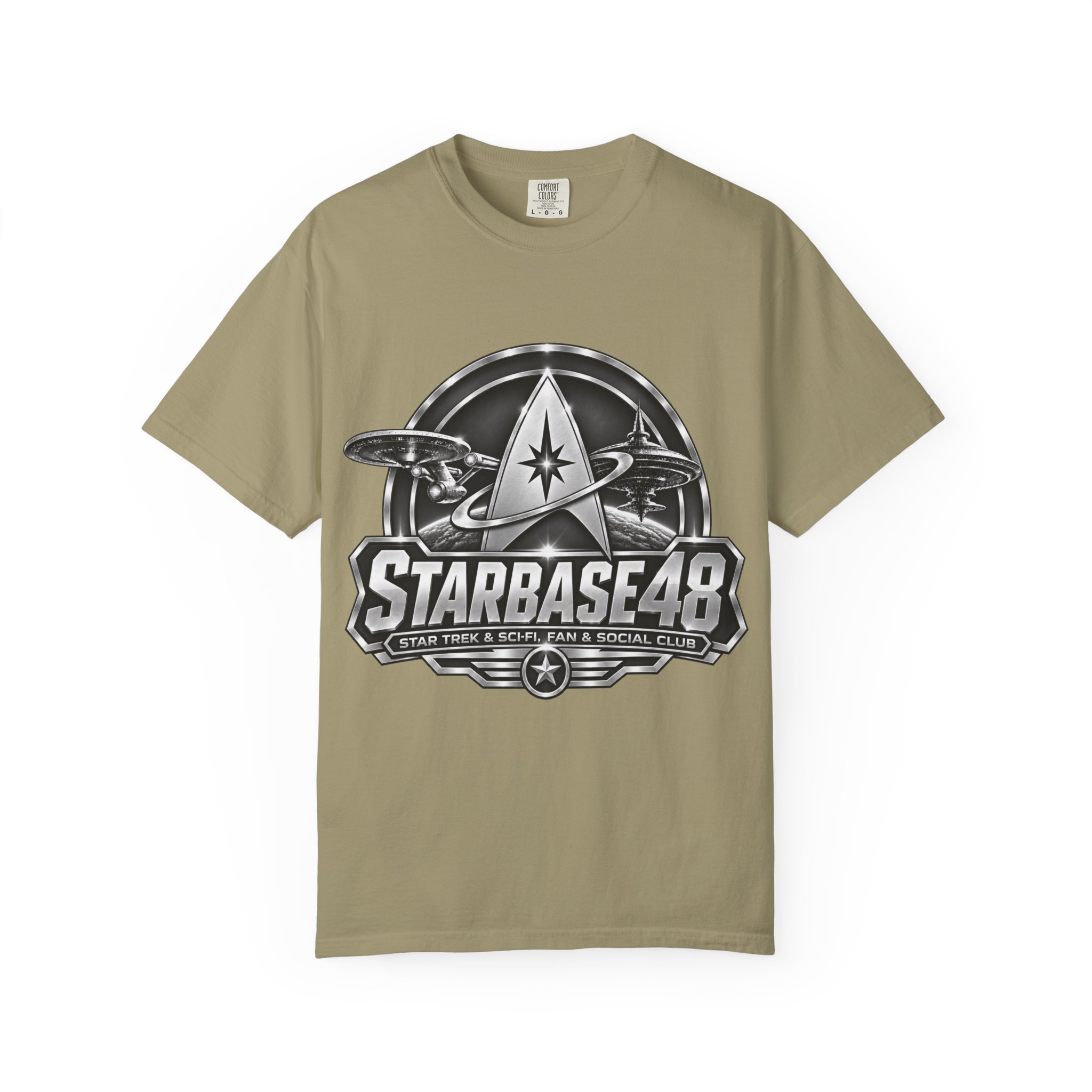Starbase 48 Graphic T‑Shirt — Starfleet Space Logo Tee - Image 17