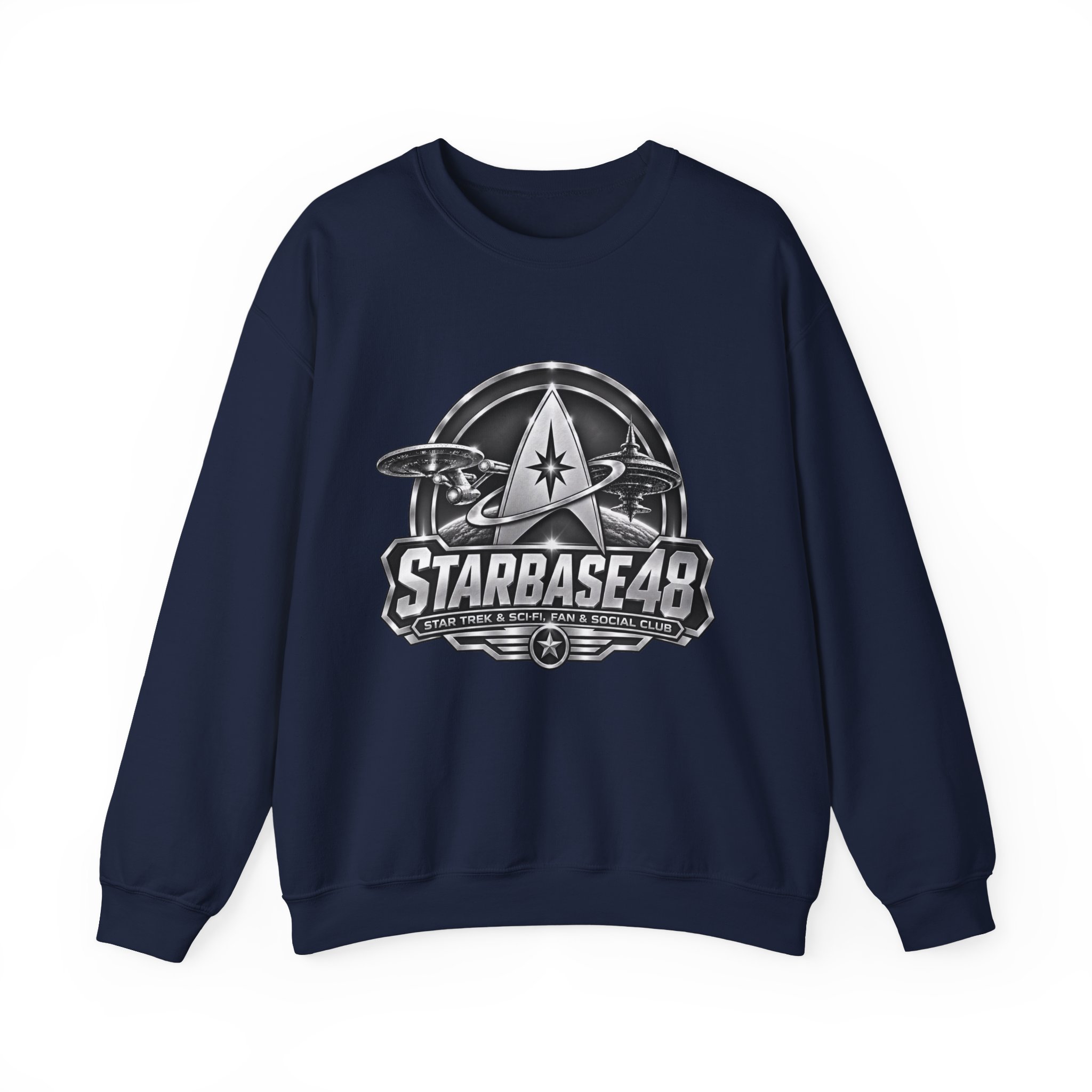 Starbase 48 Retro Space Logo Sweatshirt - Image 17