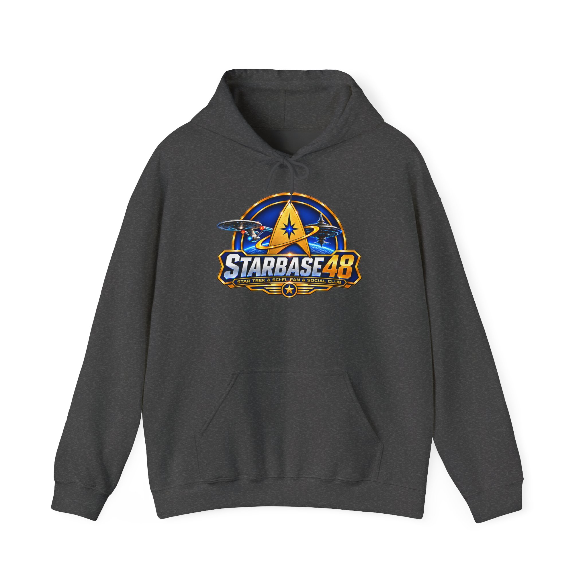 Starbase 48 Logo Hoodie — Retro Space Gaming Sweatshirt - Image 25