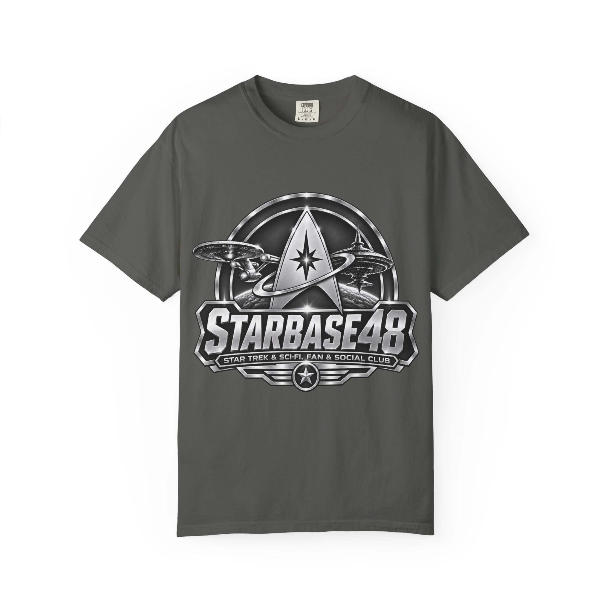 Starbase 48 Graphic T‑Shirt — Starfleet Space Logo Tee - Image 29