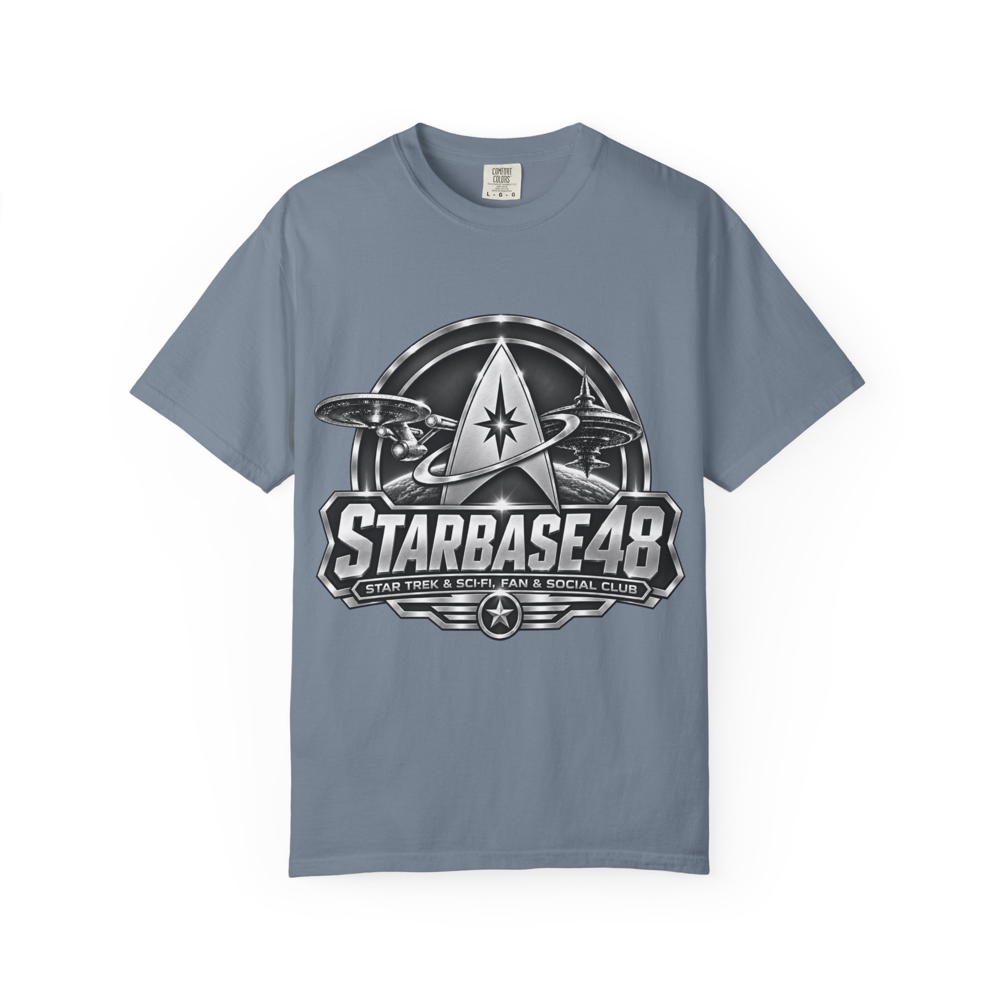 Starbase 48 Graphic T-Shirt — Retro Sci‑Fi Space Club Tee - Image 33