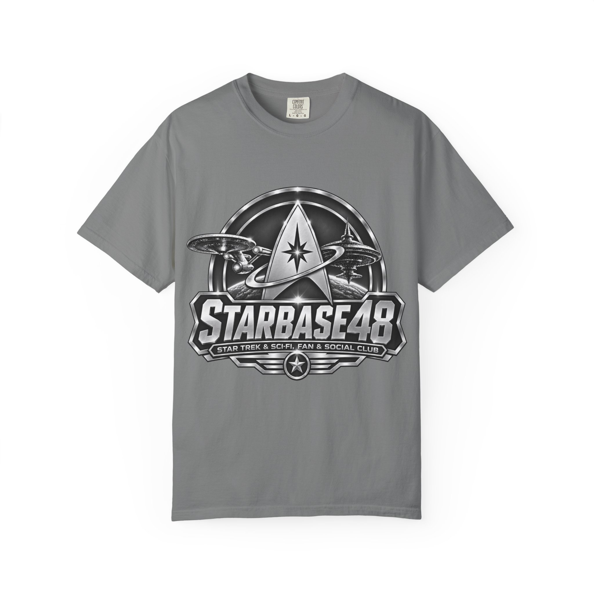 Starbase 48 Graphic T‑Shirt — Starfleet Space Logo Tee - Image 33