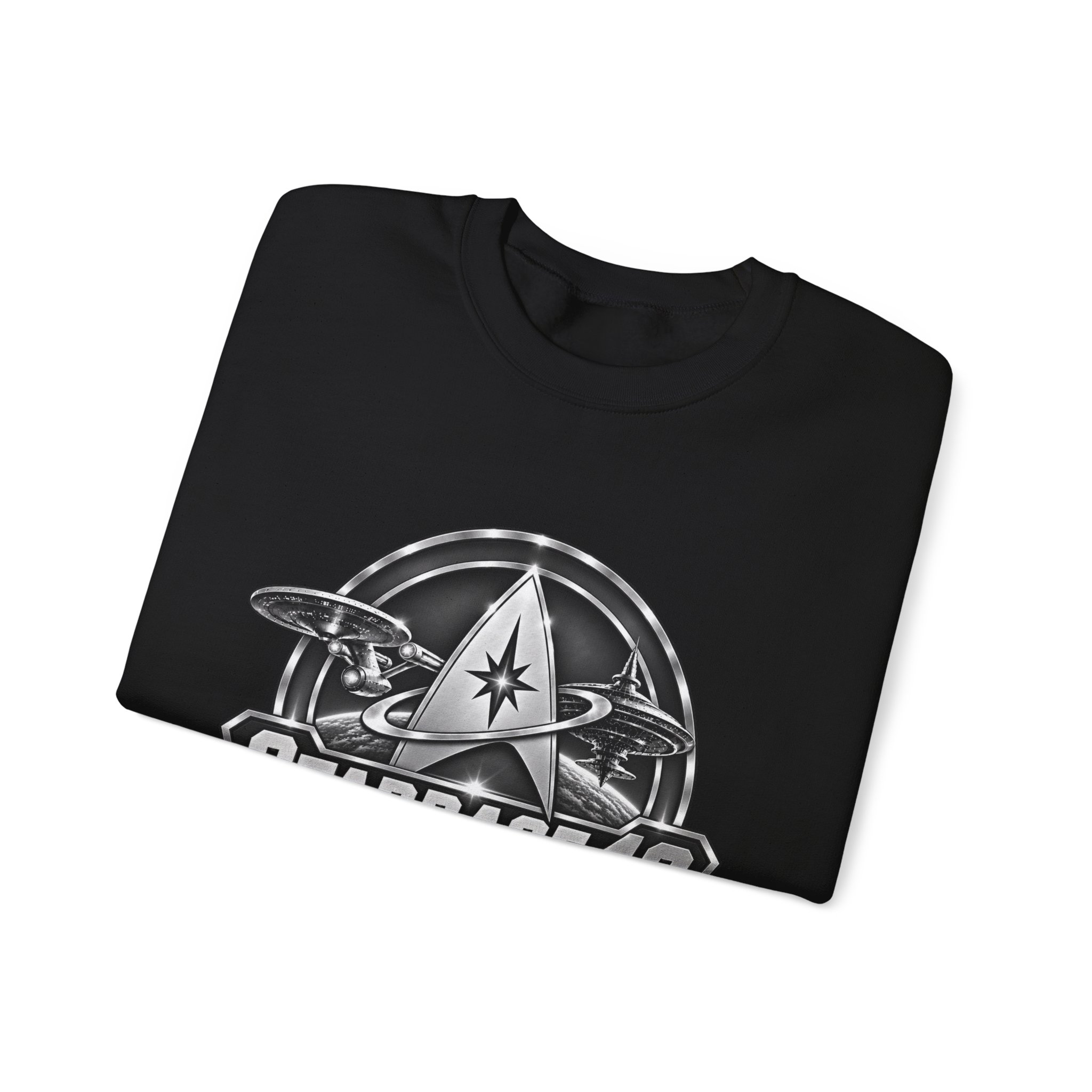 Starbase 48 Retro Space Logo Sweatshirt - Image 7