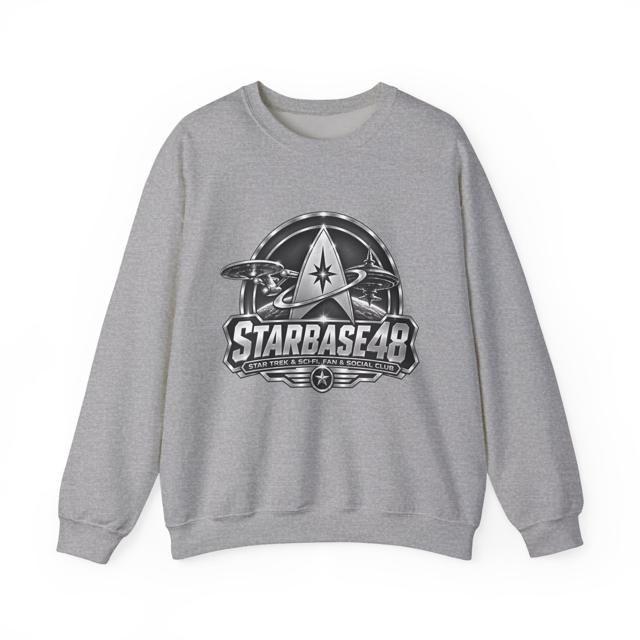 Starbase 48 Retro Space Logo Sweatshirt - Image 13