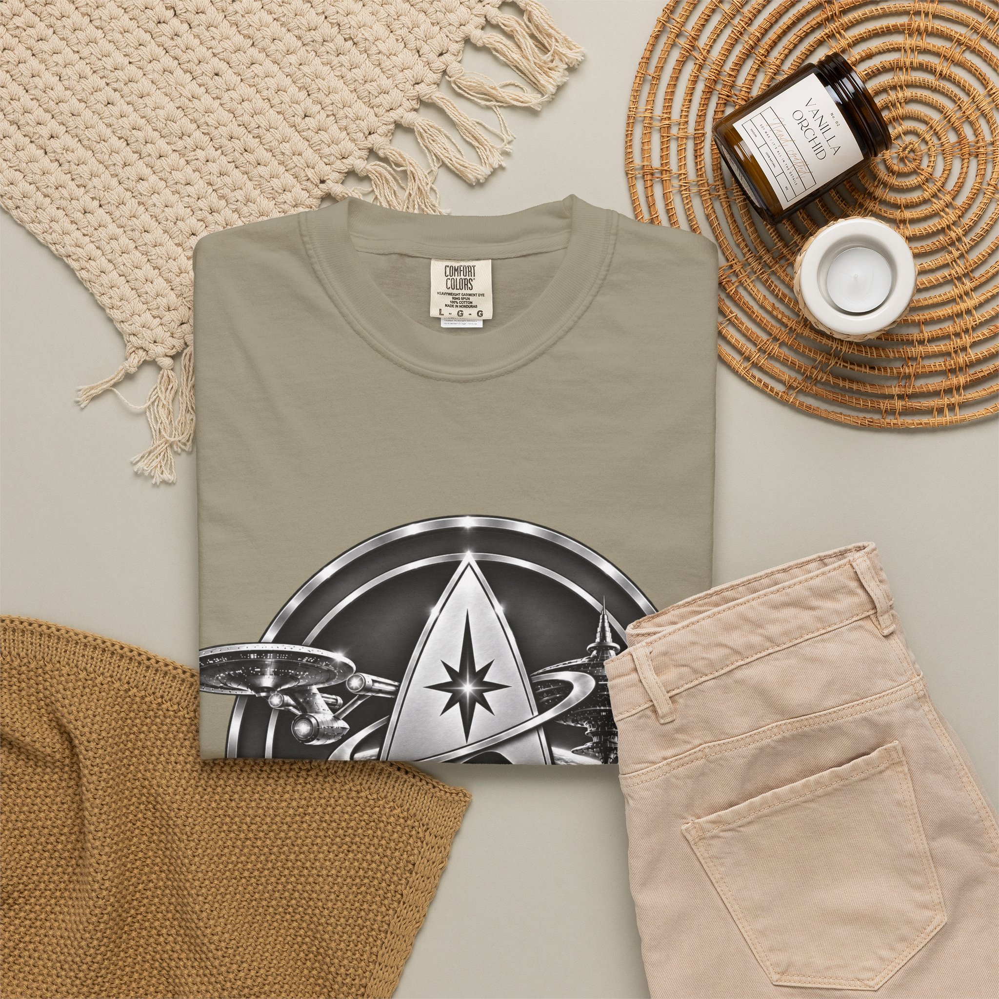 Starbase 48 Graphic T‑Shirt — Starfleet Space Logo Tee - Image 28