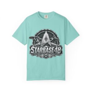 Starbase 48 Graphic T-Shirt — Retro Sci‑Fi Space Club Tee