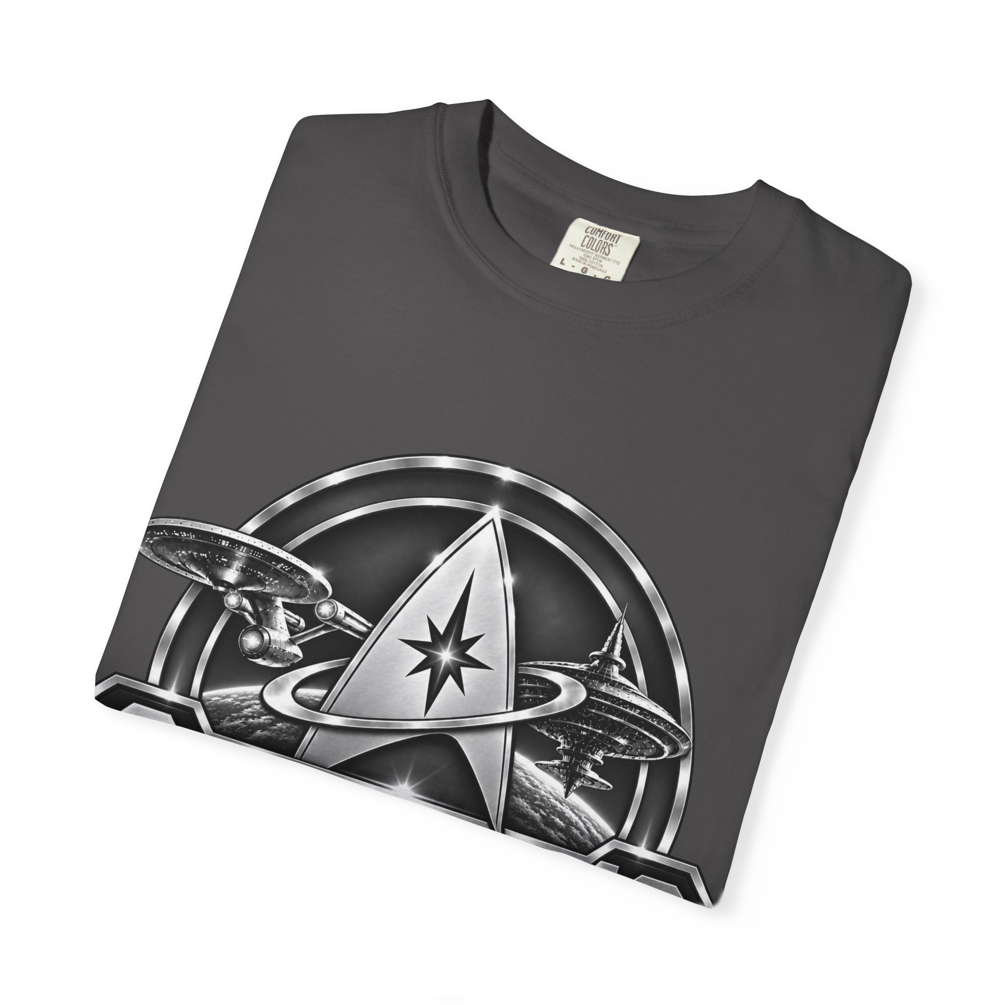 Starbase 48 Graphic T‑Shirt — Starfleet Space Logo Tee - Image 47