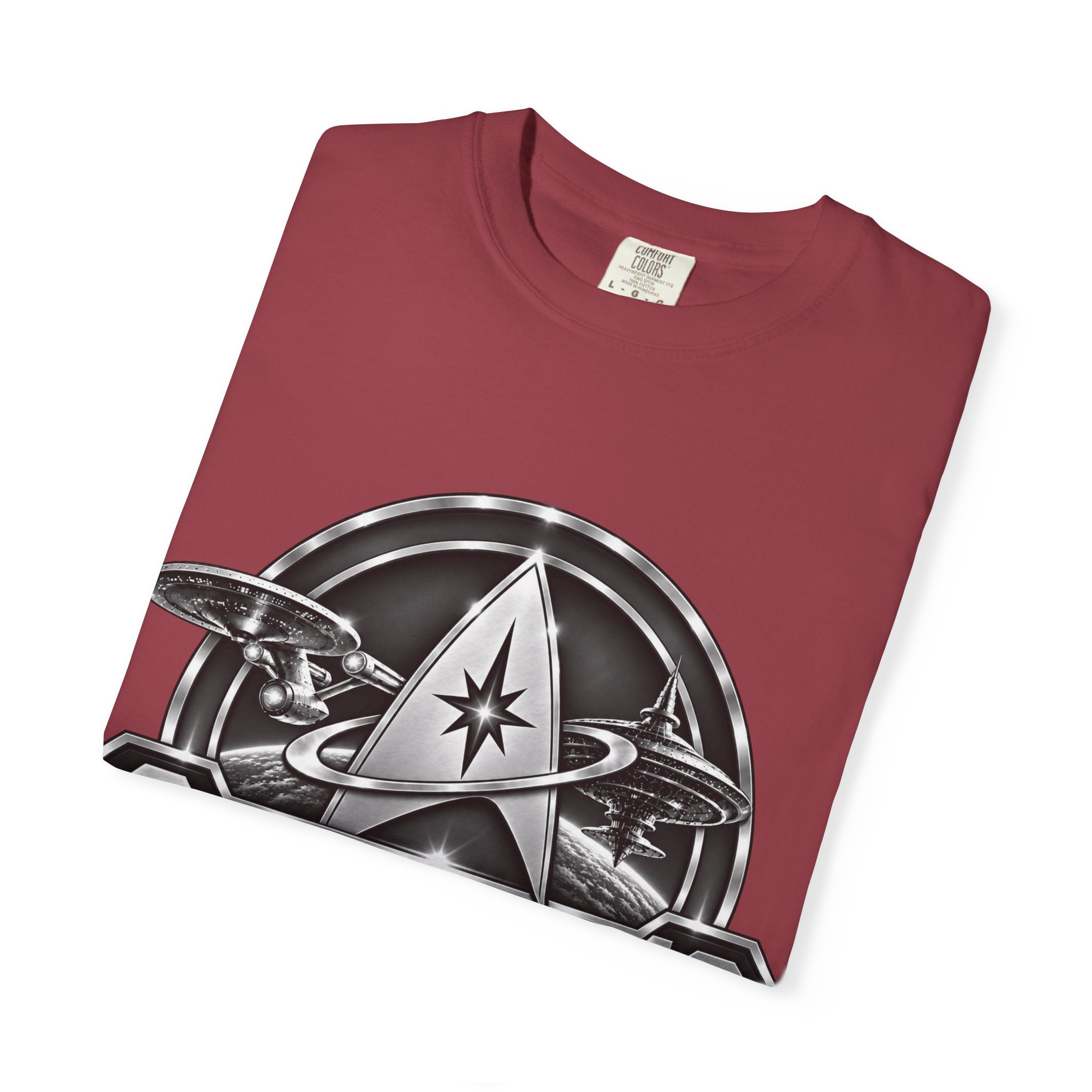 Starbase 48 Graphic T‑Shirt — Starfleet Space Logo Tee - Image 55