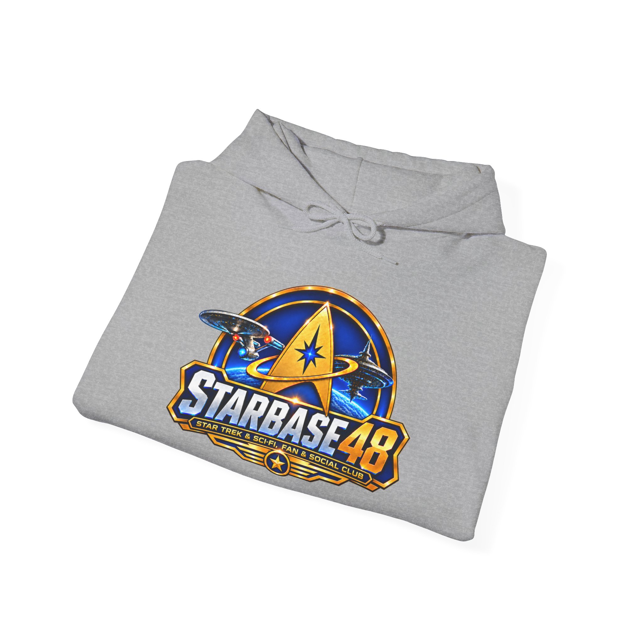 Starbase 48 Logo Hoodie — Retro Space Gaming Sweatshirt - Image 20