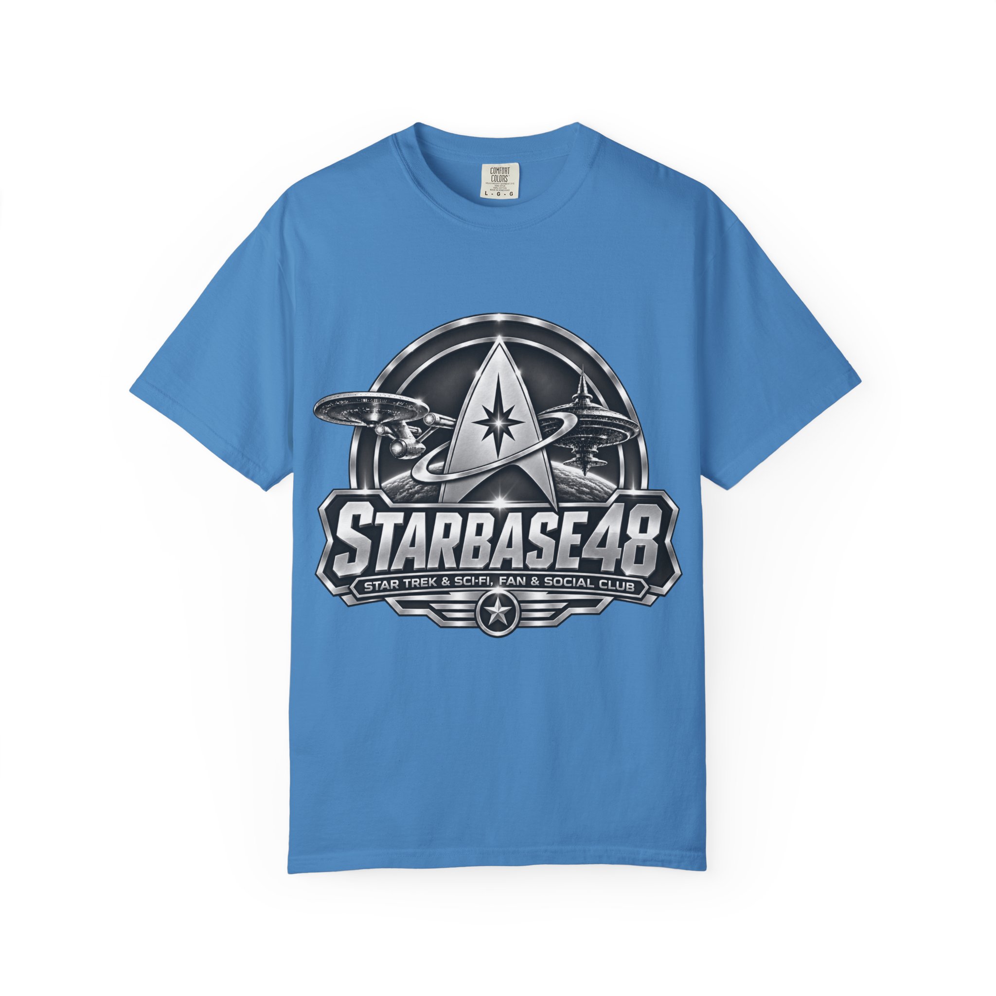 Starbase 48 Graphic T-Shirt — Retro Sci‑Fi Space Club Tee - Image 41