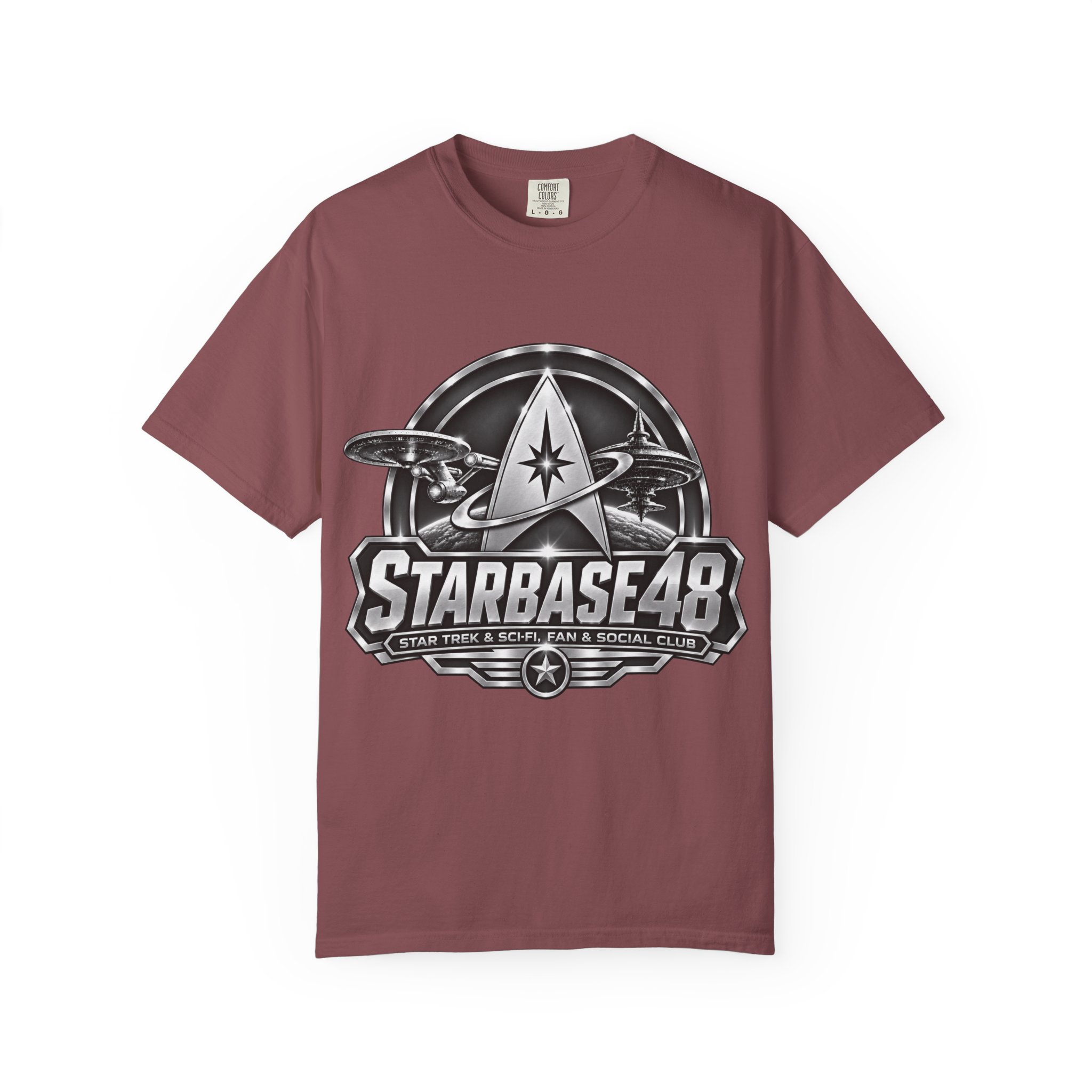 Starbase 48 Graphic T‑Shirt — Starfleet Space Logo Tee - Image 9
