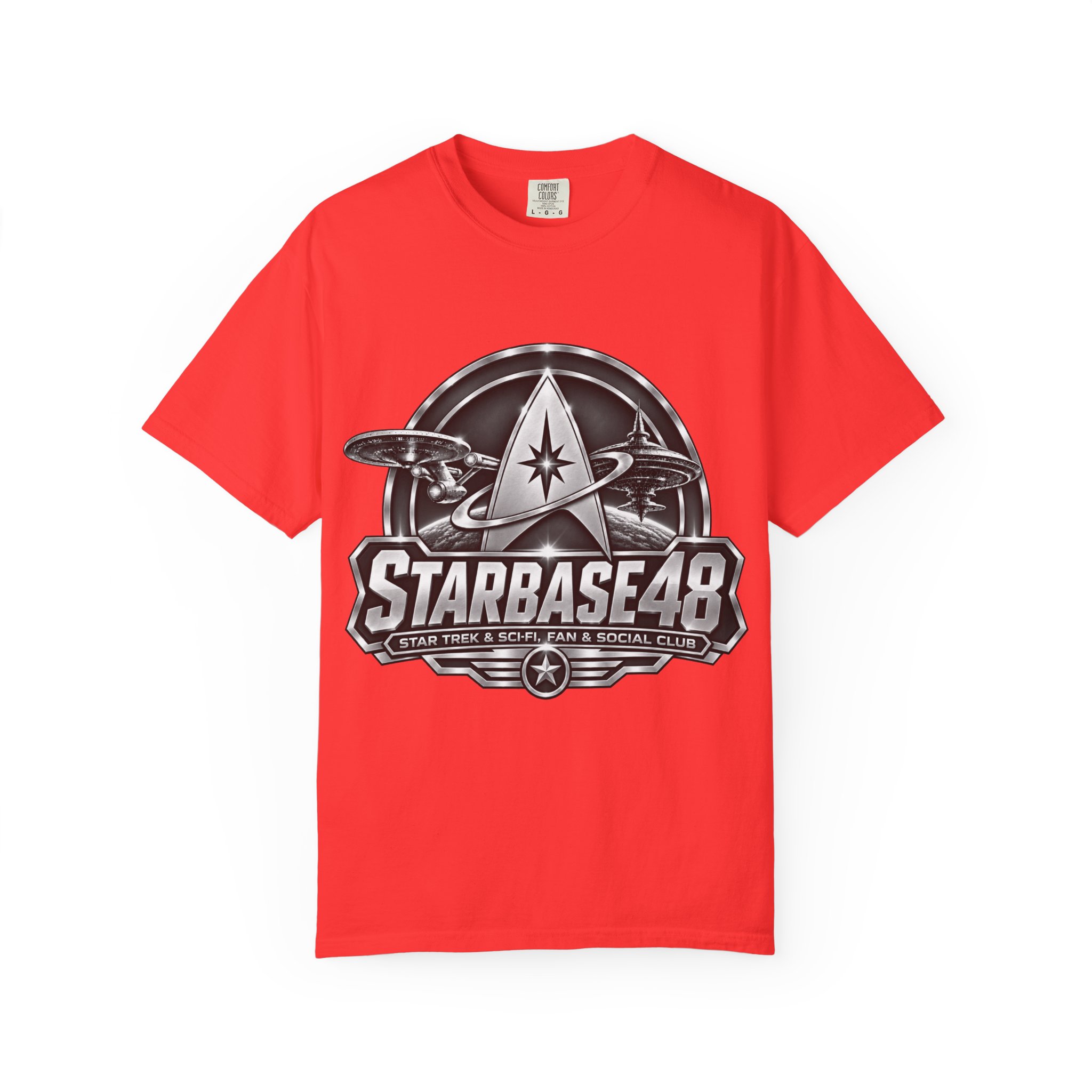 Starbase 48 Graphic T‑Shirt — Starfleet Space Logo Tee - Image 5