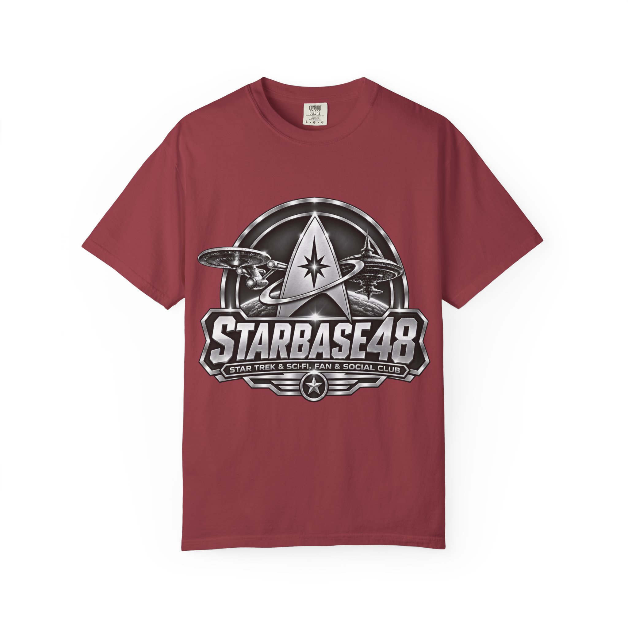 Starbase 48 Graphic T‑Shirt — Starfleet Space Logo Tee - Image 53