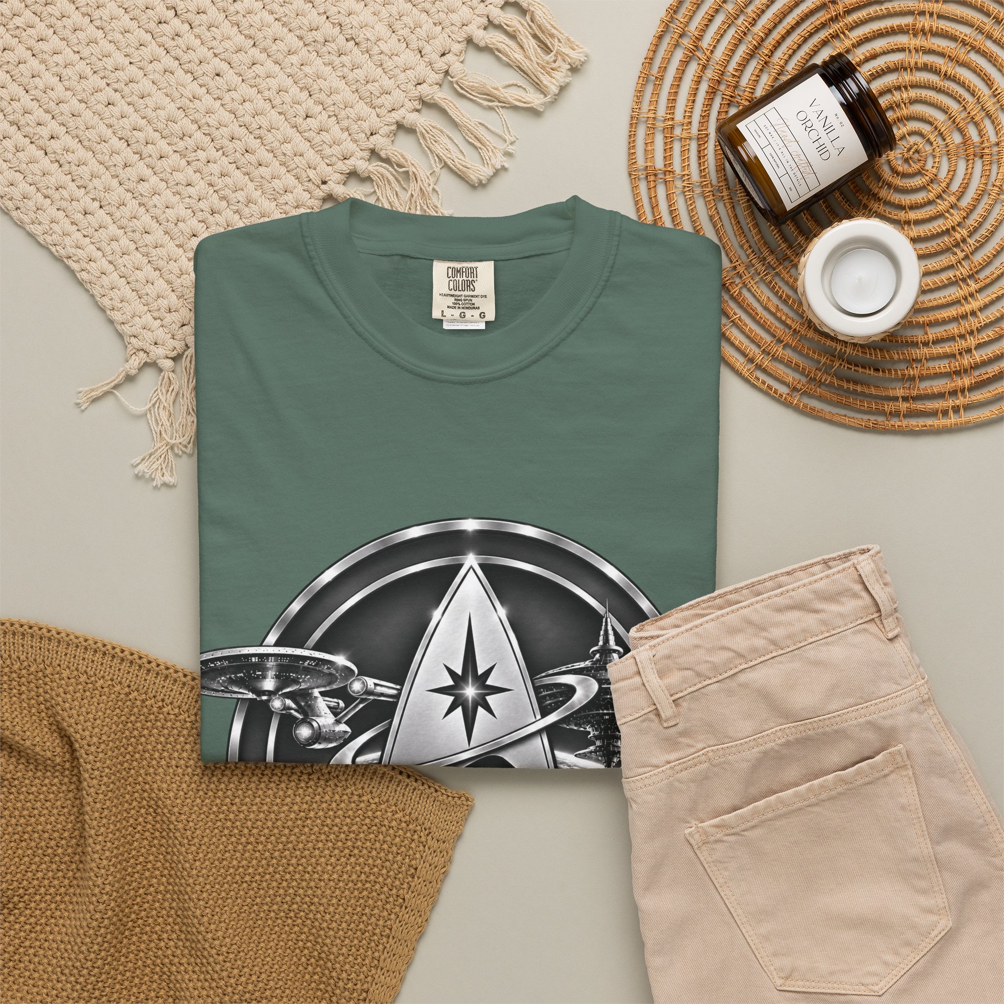 Starbase 48 Graphic T-Shirt — Retro Sci‑Fi Space Club Tee - Image 8