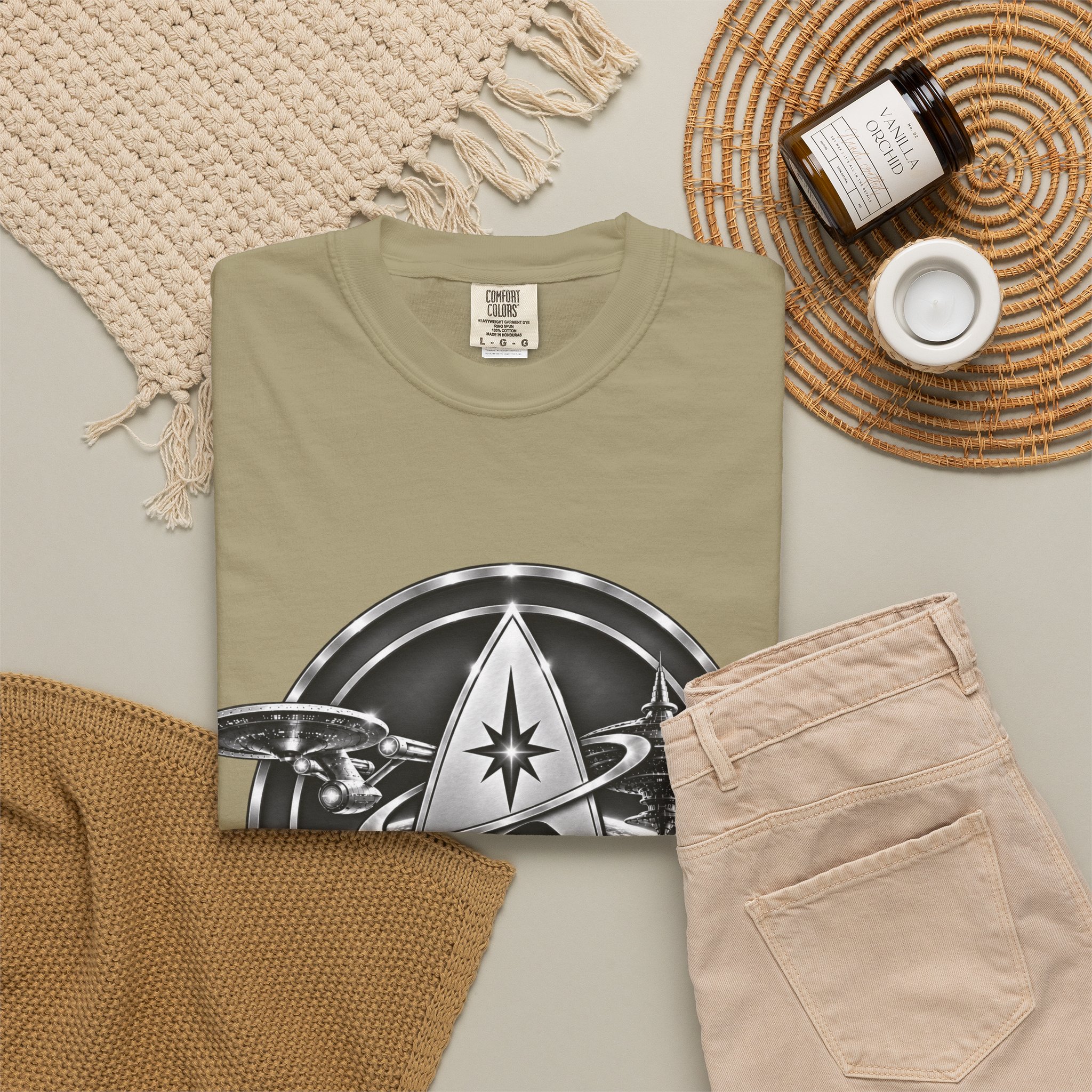 Starbase 48 Graphic T‑Shirt — Starfleet Space Logo Tee - Image 20