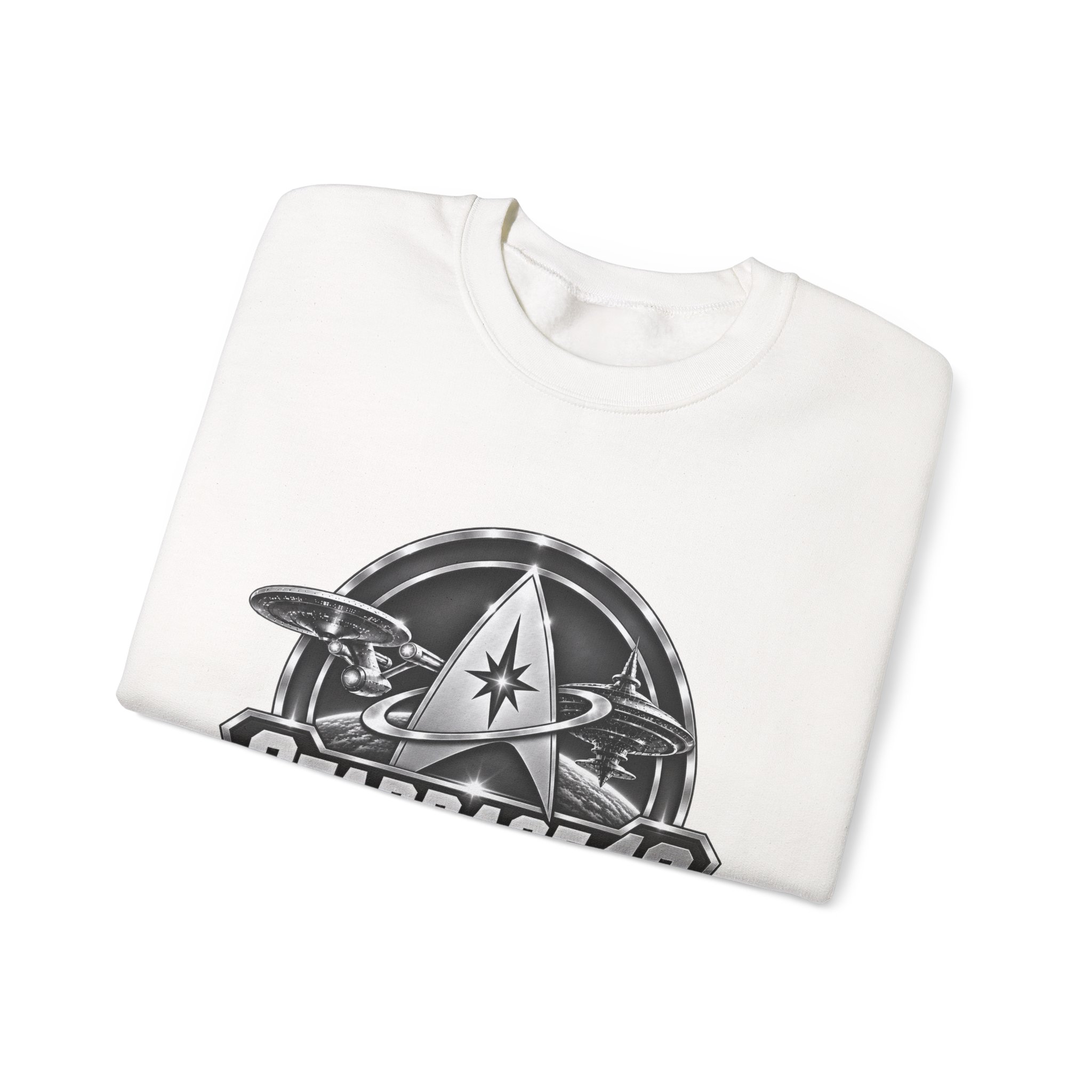 Starbase 48 Retro Space Logo Sweatshirt - Image 3