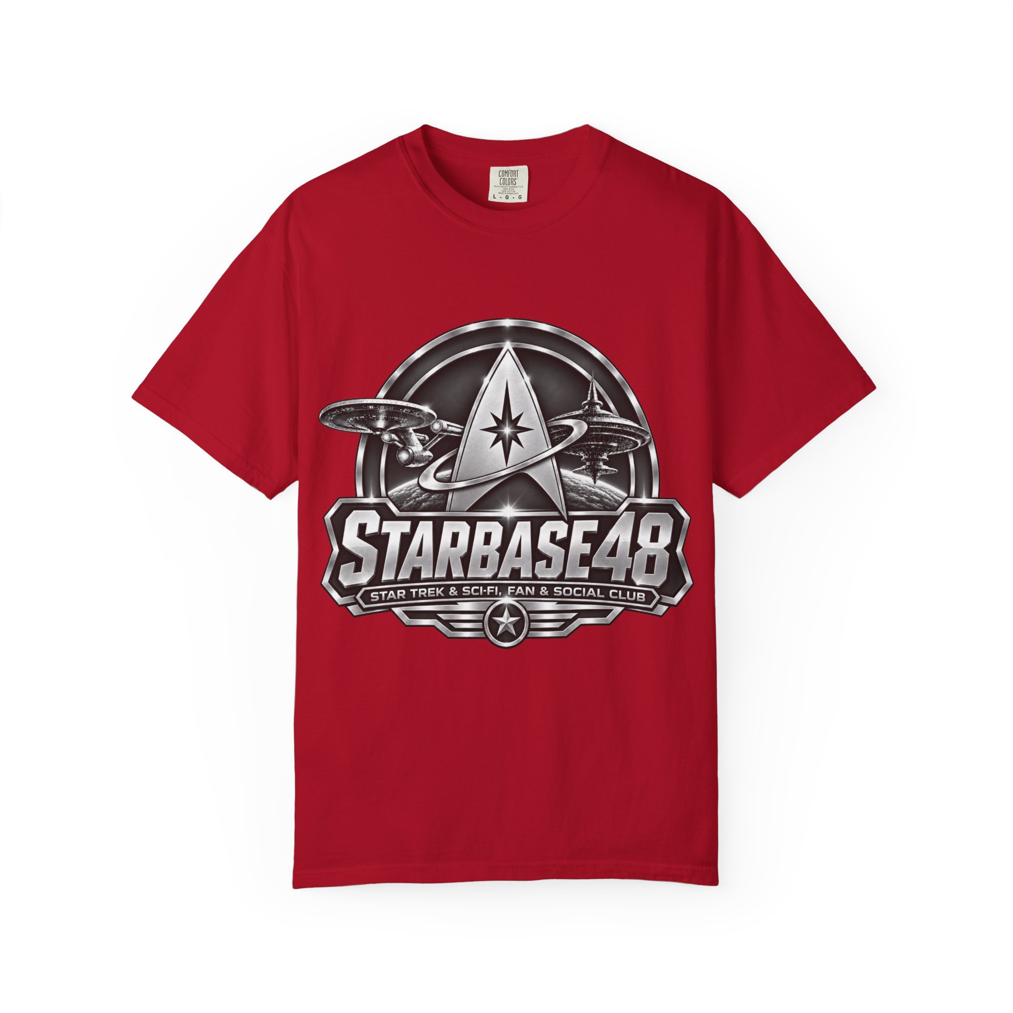 Starbase 48 Graphic T‑Shirt — Starfleet Space Logo Tee - Image 57