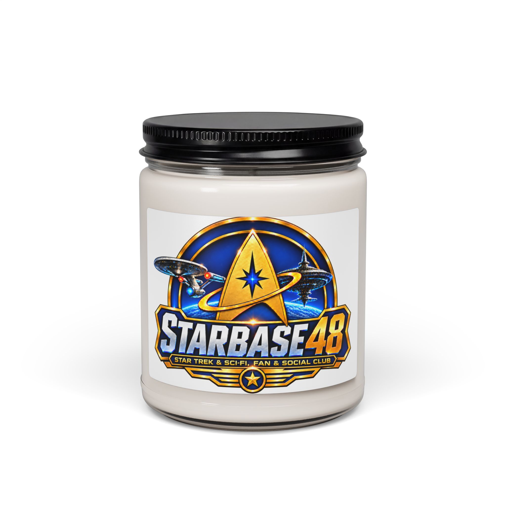 Starbase 48 Scented Soy Candle — Sci‑Fi Fan Candle (9 oz) - Image 17