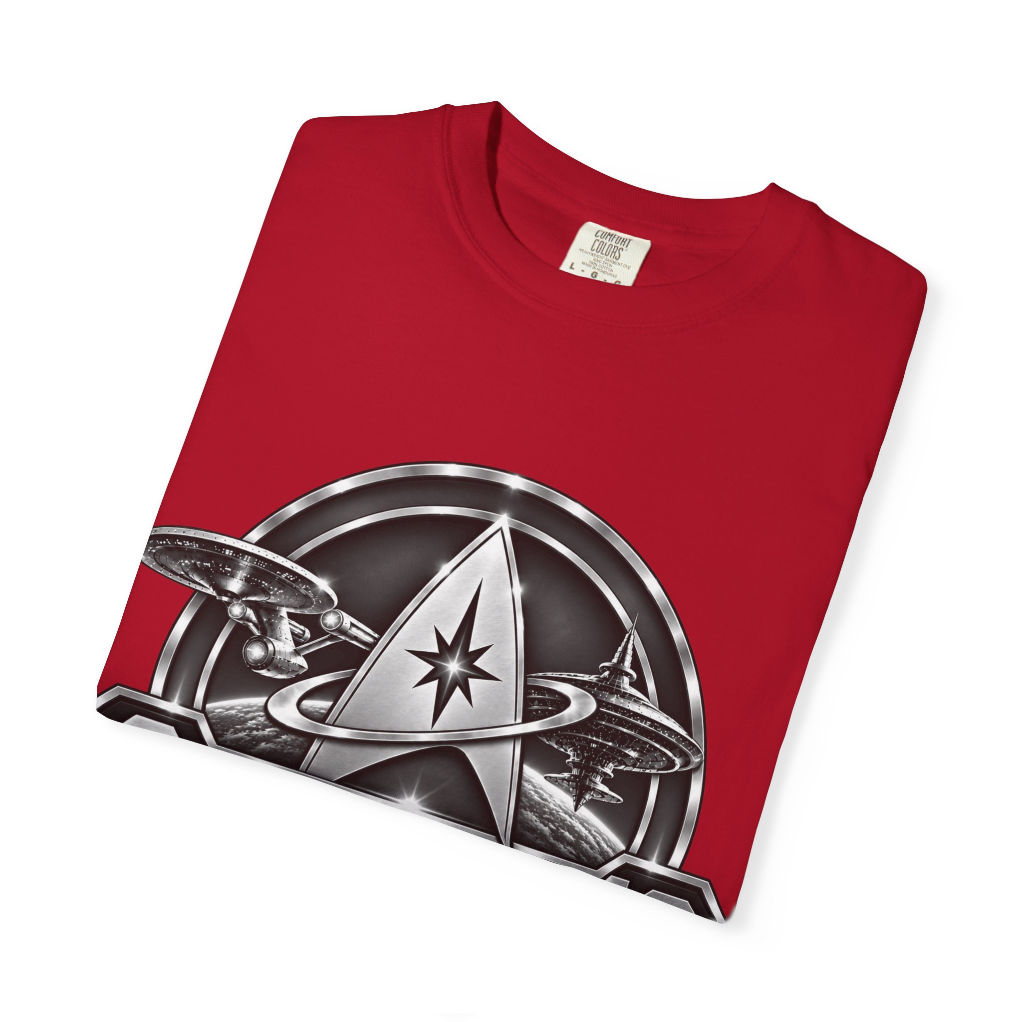 Starbase 48 Graphic T‑Shirt — Starfleet Space Logo Tee - Image 59