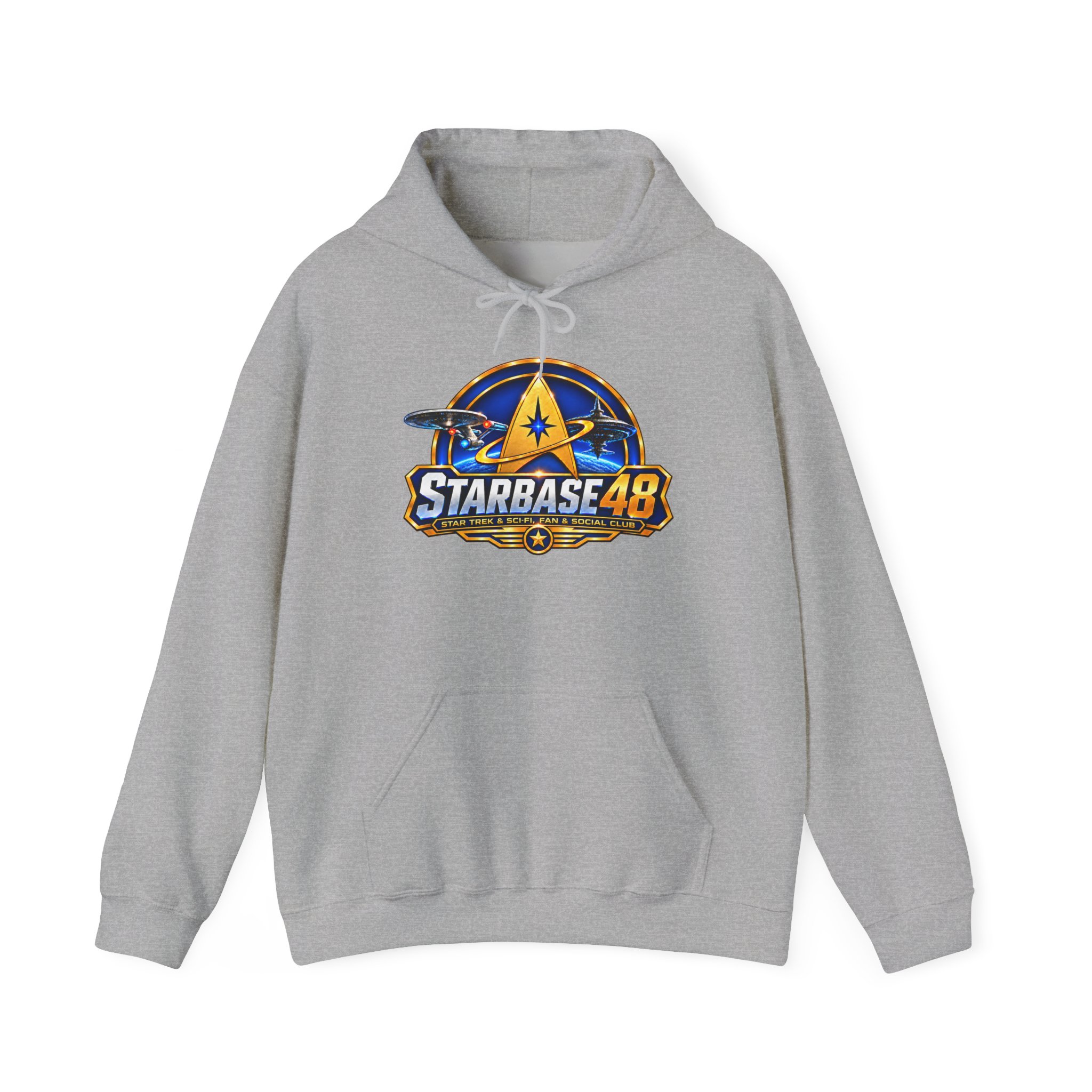 Starbase 48 Logo Hoodie — Retro Space Gaming Sweatshirt - Image 17