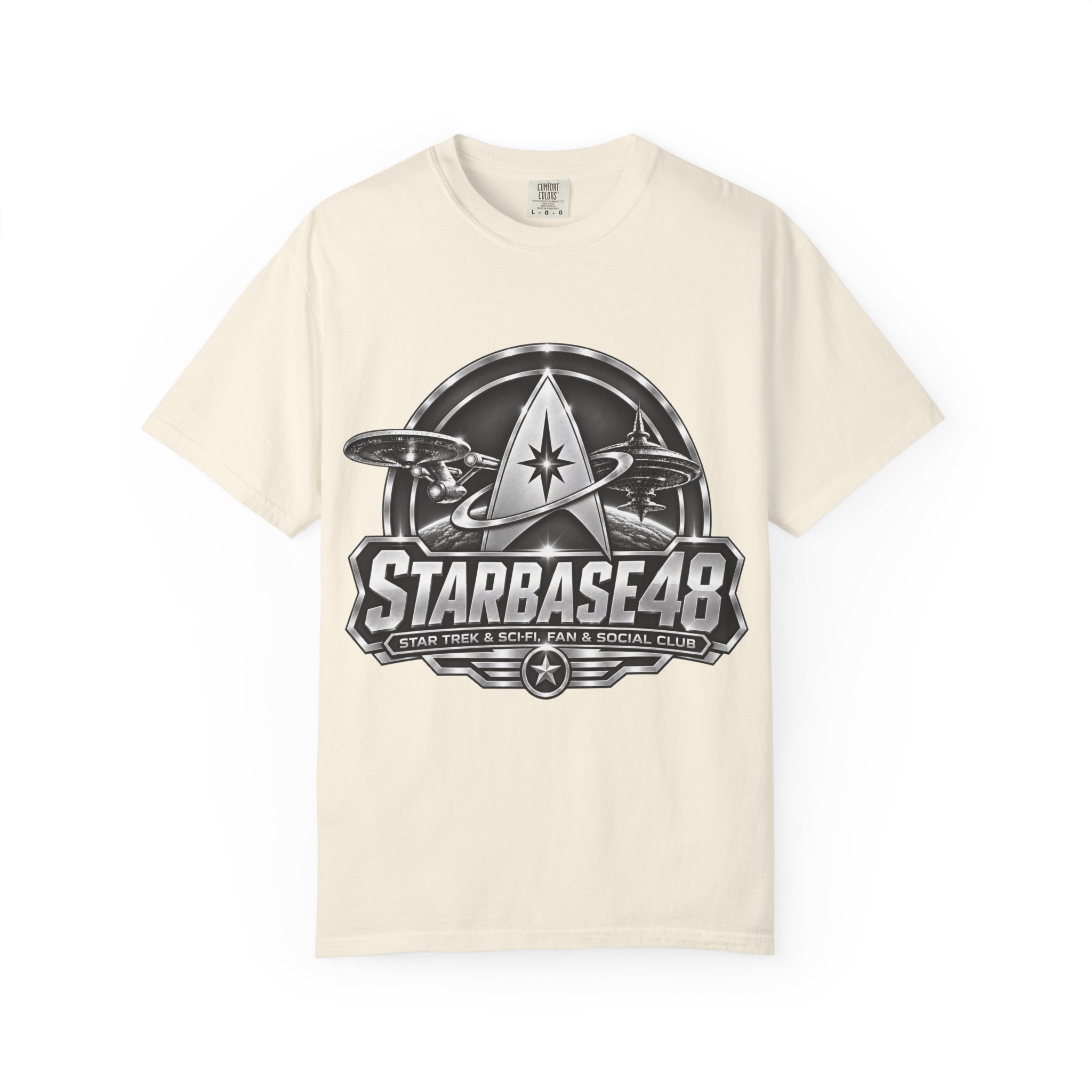 Starbase 48 Graphic T‑Shirt — Starfleet Space Logo Tee - Image 13