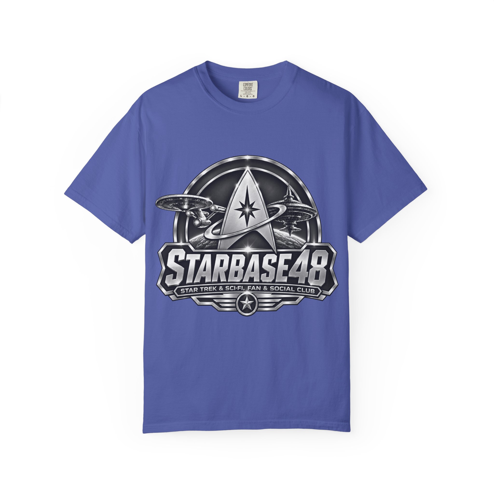 Starbase 48 Graphic T-Shirt — Retro Sci‑Fi Space Club Tee - Image 29