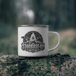 Enamel Mug — Starbase48 Star Trek Fan Camping Cup