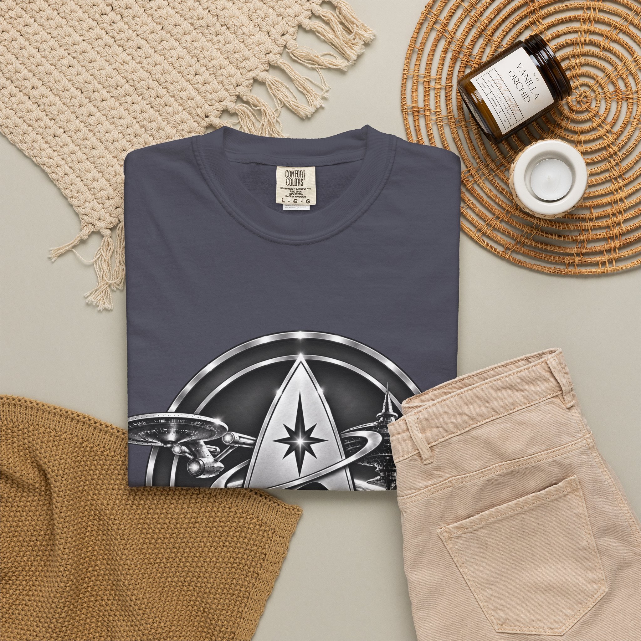 Starbase 48 Graphic T-Shirt — Retro Sci‑Fi Space Club Tee - Image 64