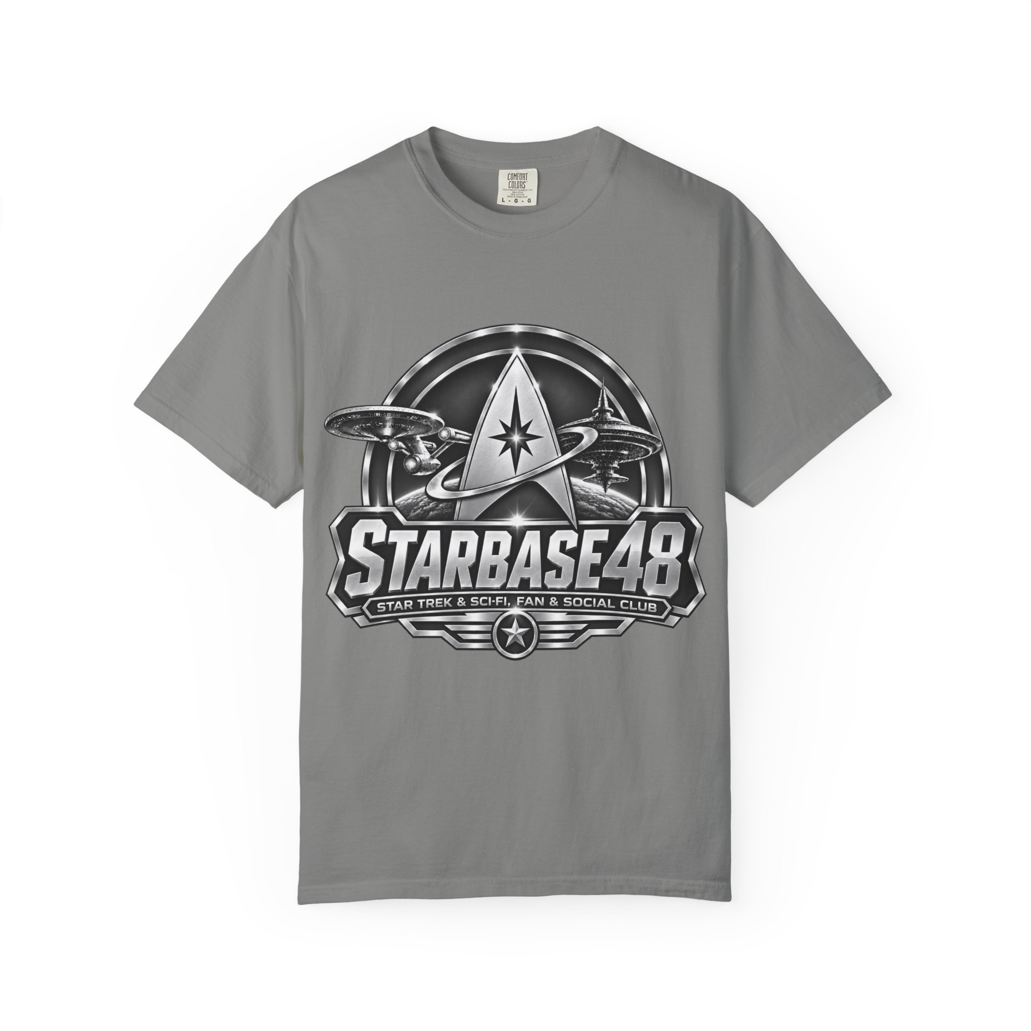 Starbase 48 Graphic T‑Shirt — Starfleet Space Logo Tee - Image 41