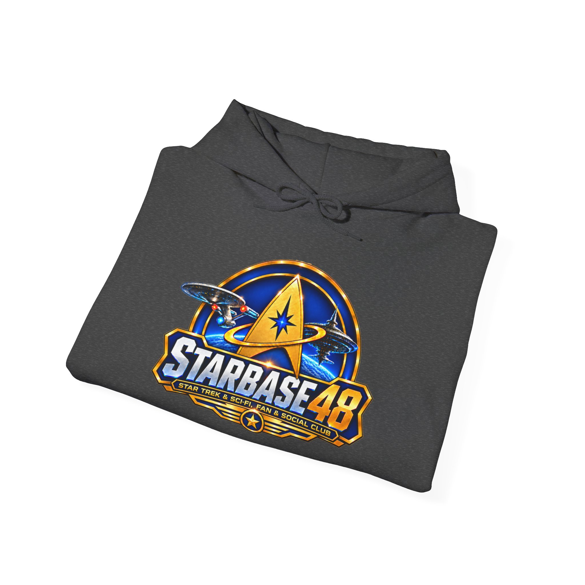 Starbase 48 Logo Hoodie — Retro Space Gaming Sweatshirt - Image 28